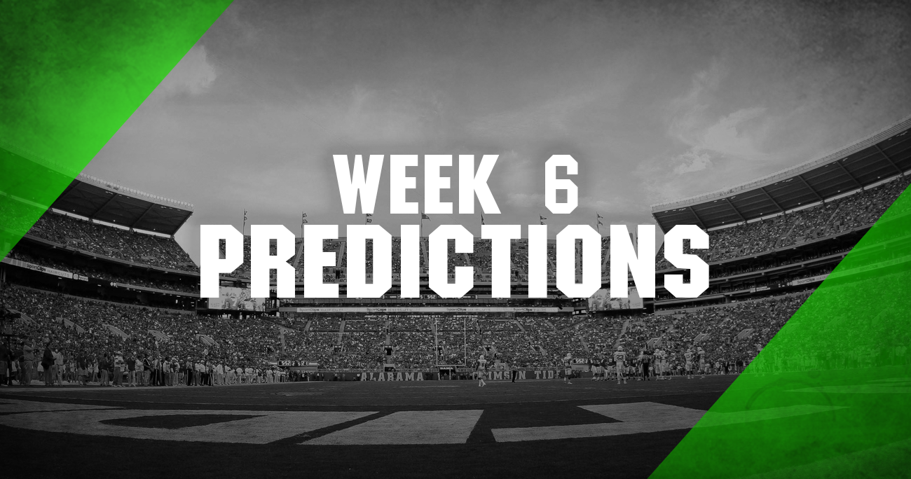SEC Week 6 Predictions and Bets 