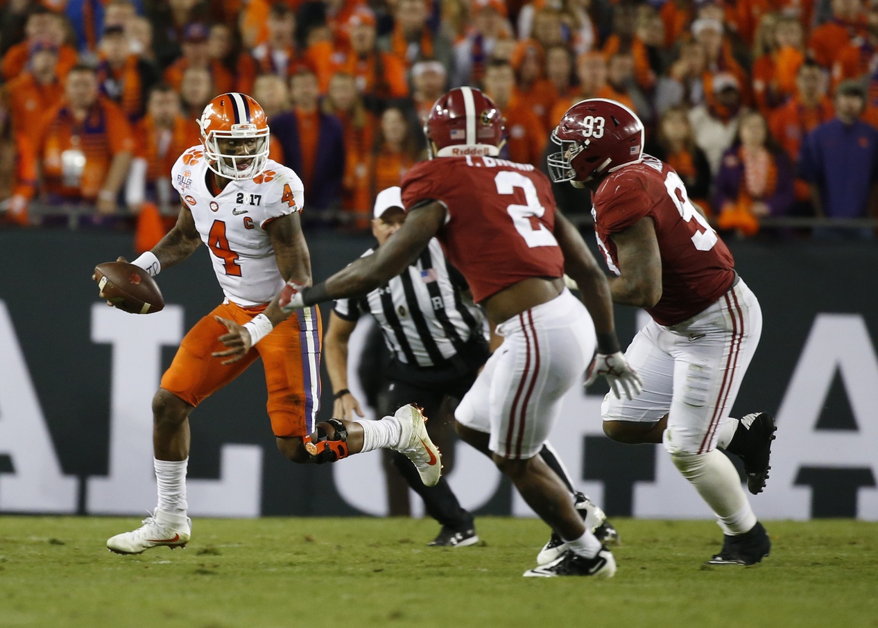 AlabamaClemson Game Time & TV Information (Updated)