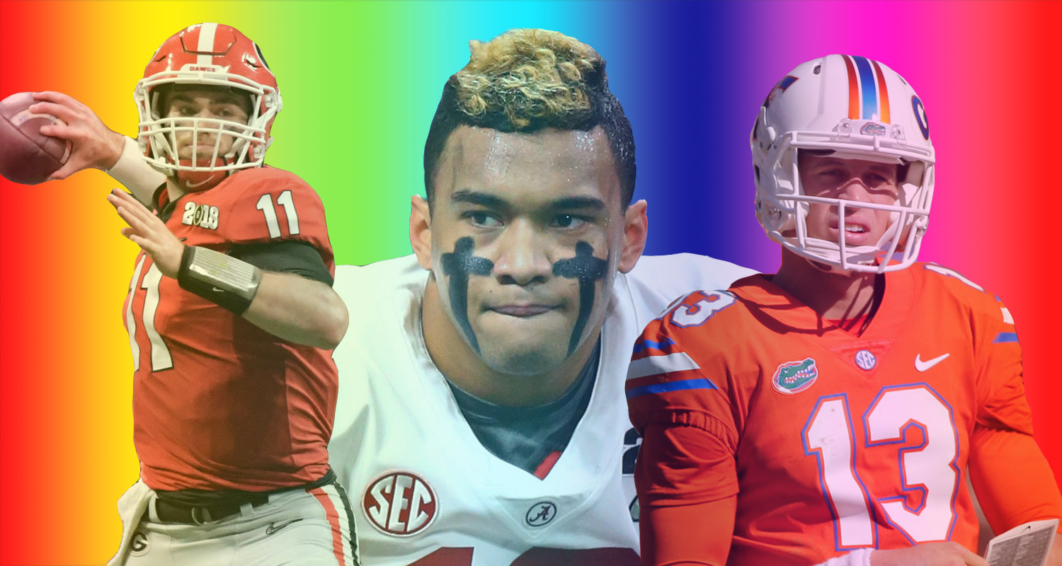 Waytooearly look at the SEC's projected starting QBs in 2018