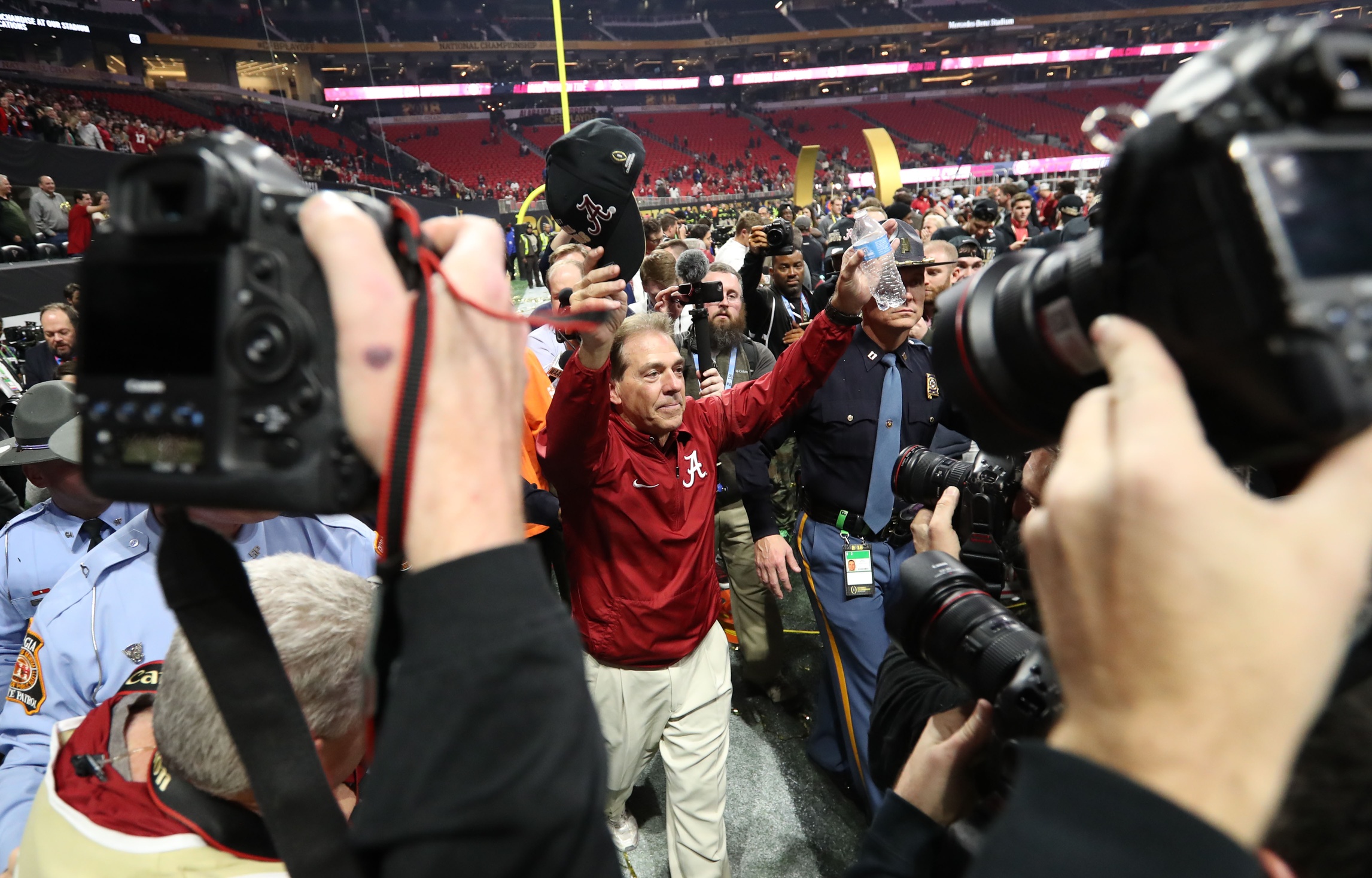 Nick Saban made the adjustment of a lifetime, and once again, Alabama