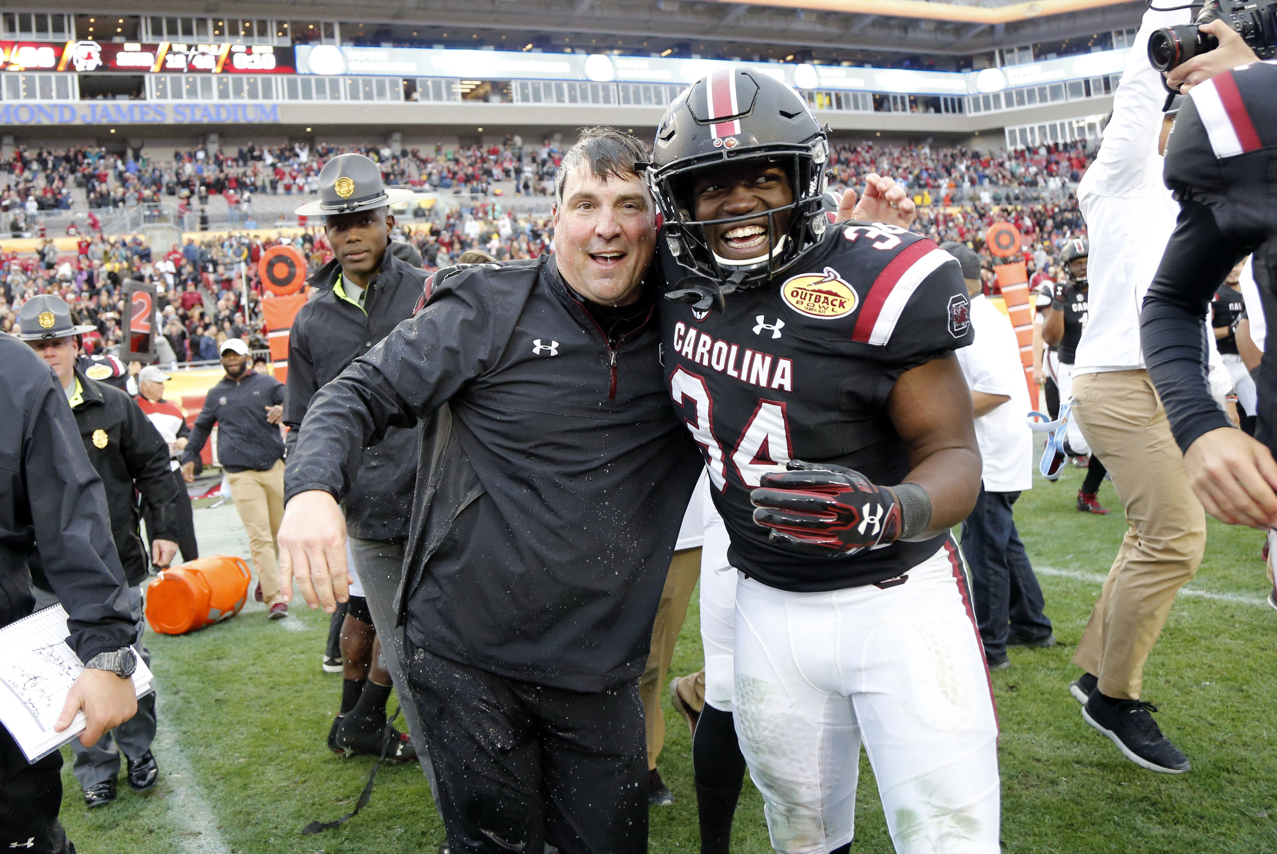Marcus Lattimore Reacts To Landing Position On Will Muschamp s South 