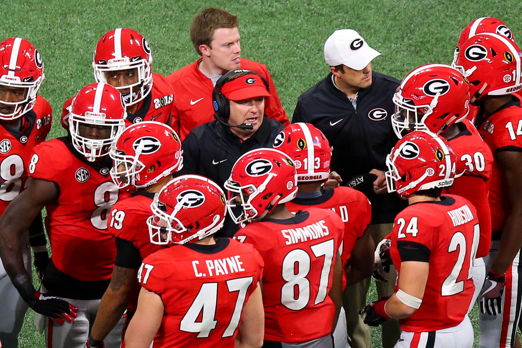 reveals Red & Black rosters for GDay spring game