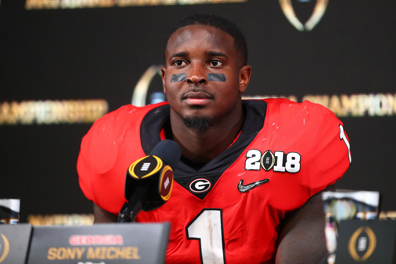 Espn S Mel Kiper Explains Why Sony Michel Is A Projected Higher Draft Pick Than Nick Chubb