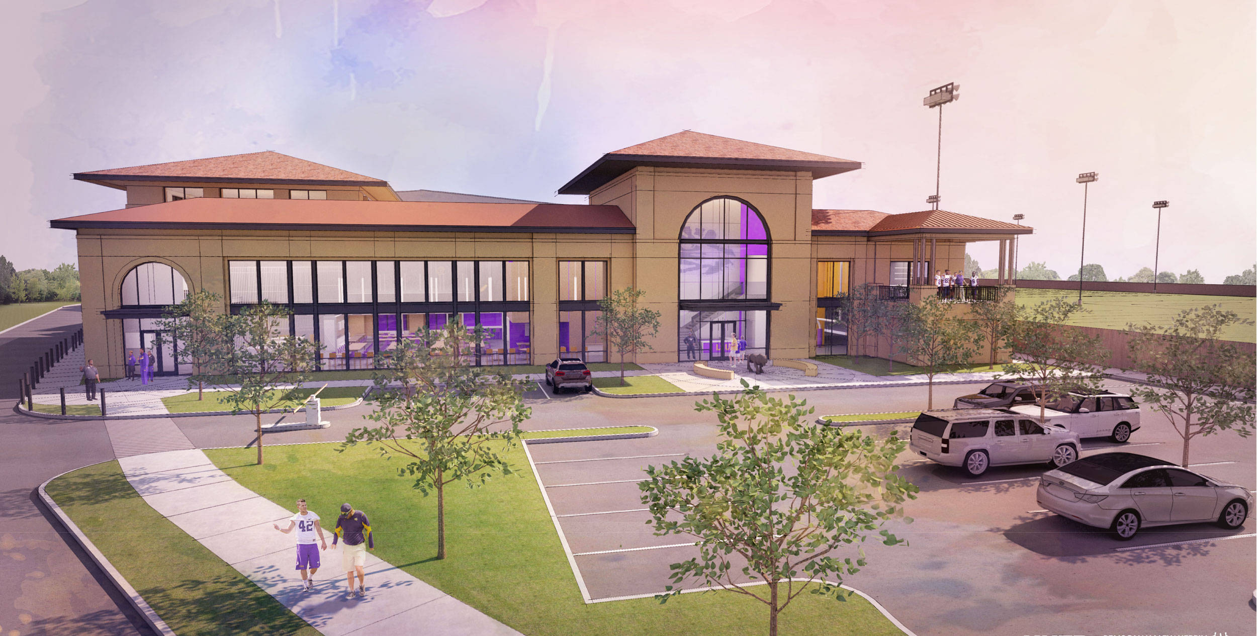 LOOK LSU unveils renderings of new football operations center