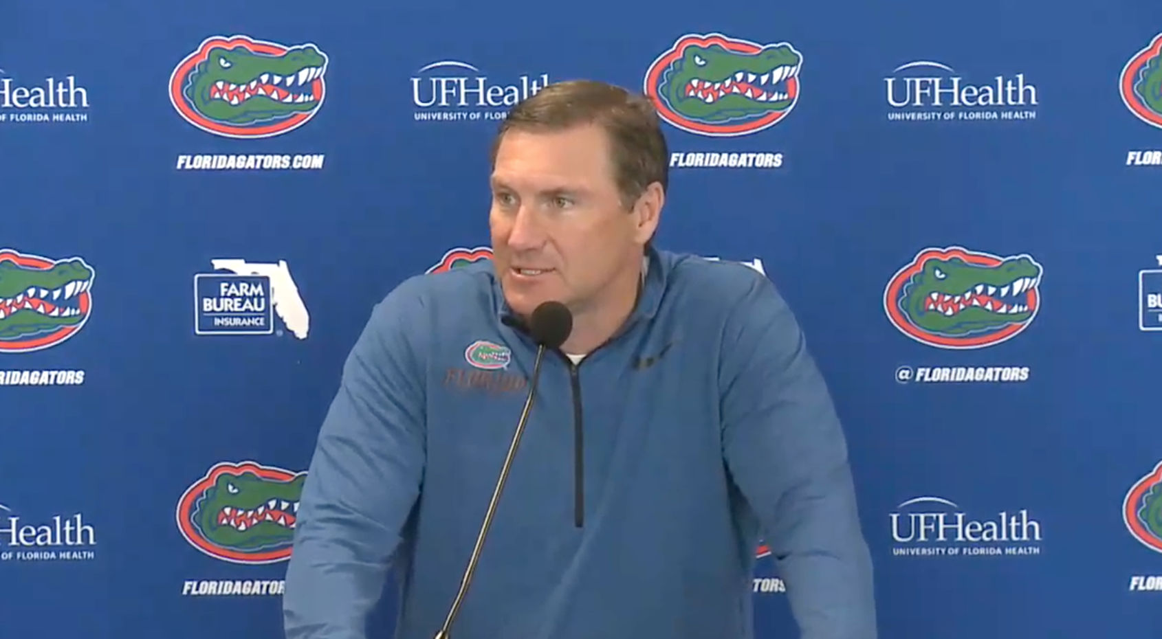Dan Mullen talks Florida QBs, offensive installation during opening
