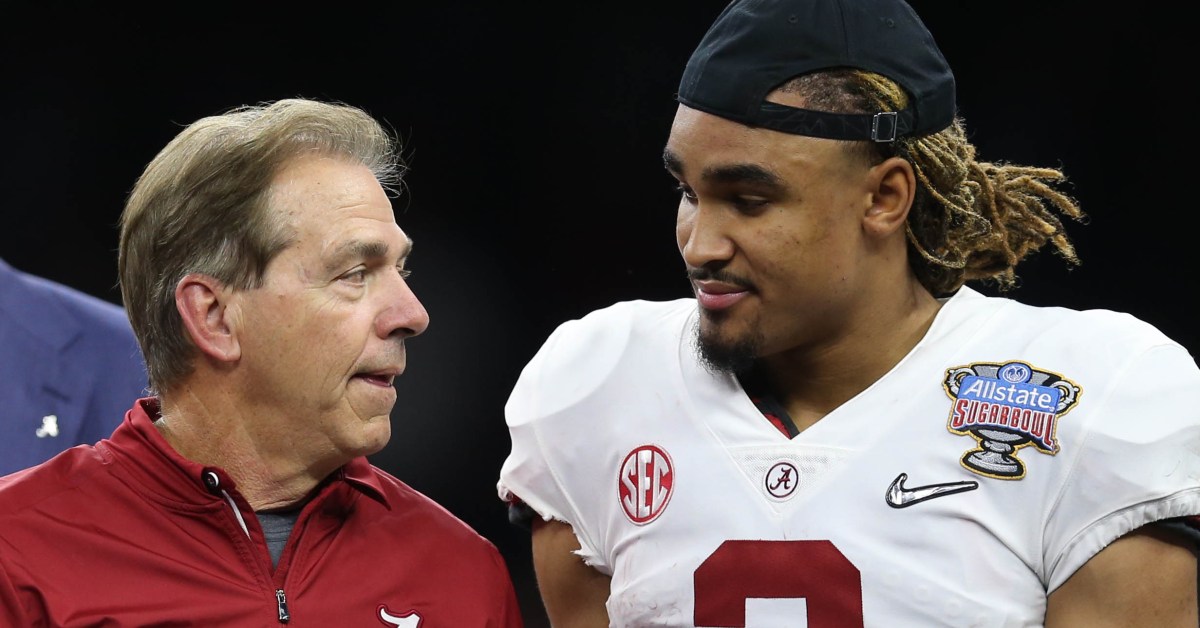 Nick Saban addresses comments from Jalen Hurts' father