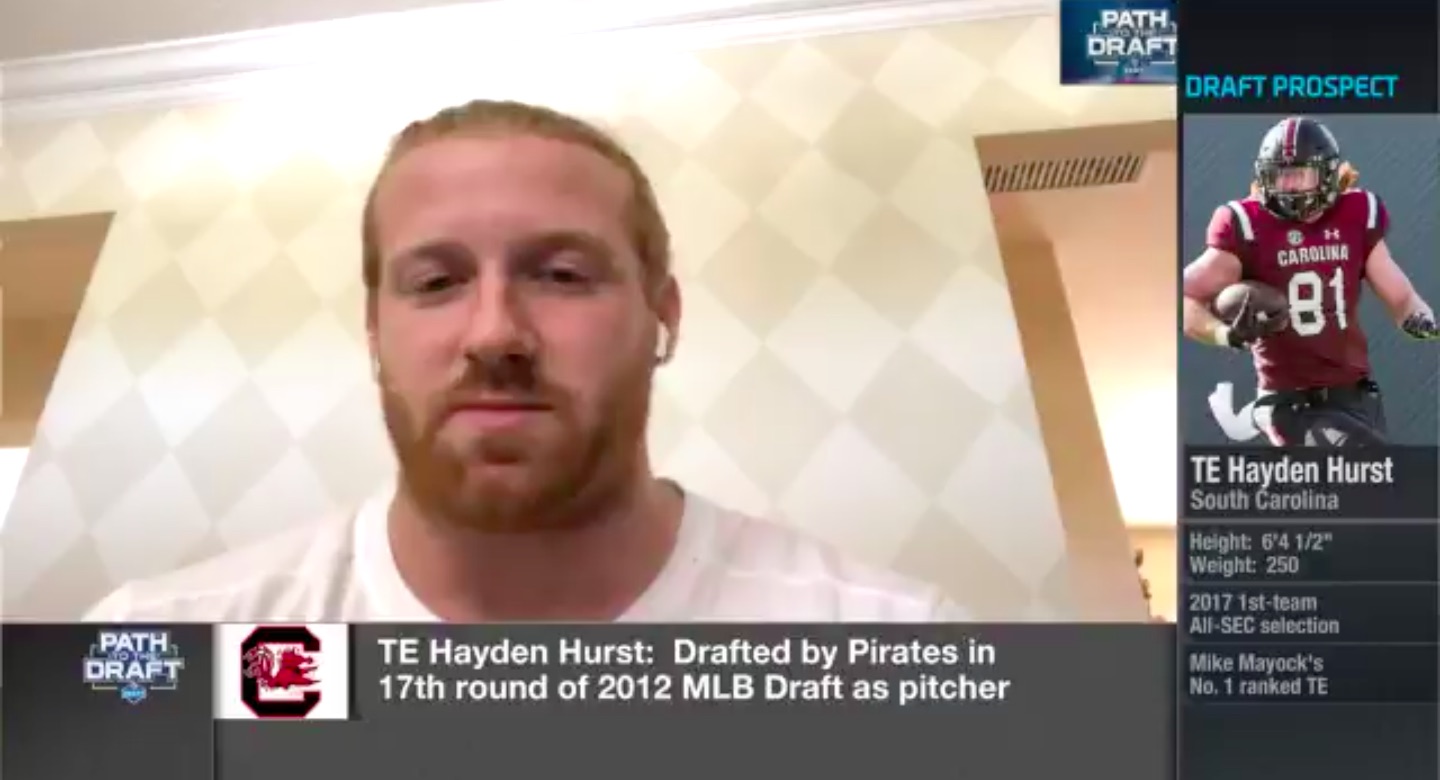 hayden hurst draft 2018