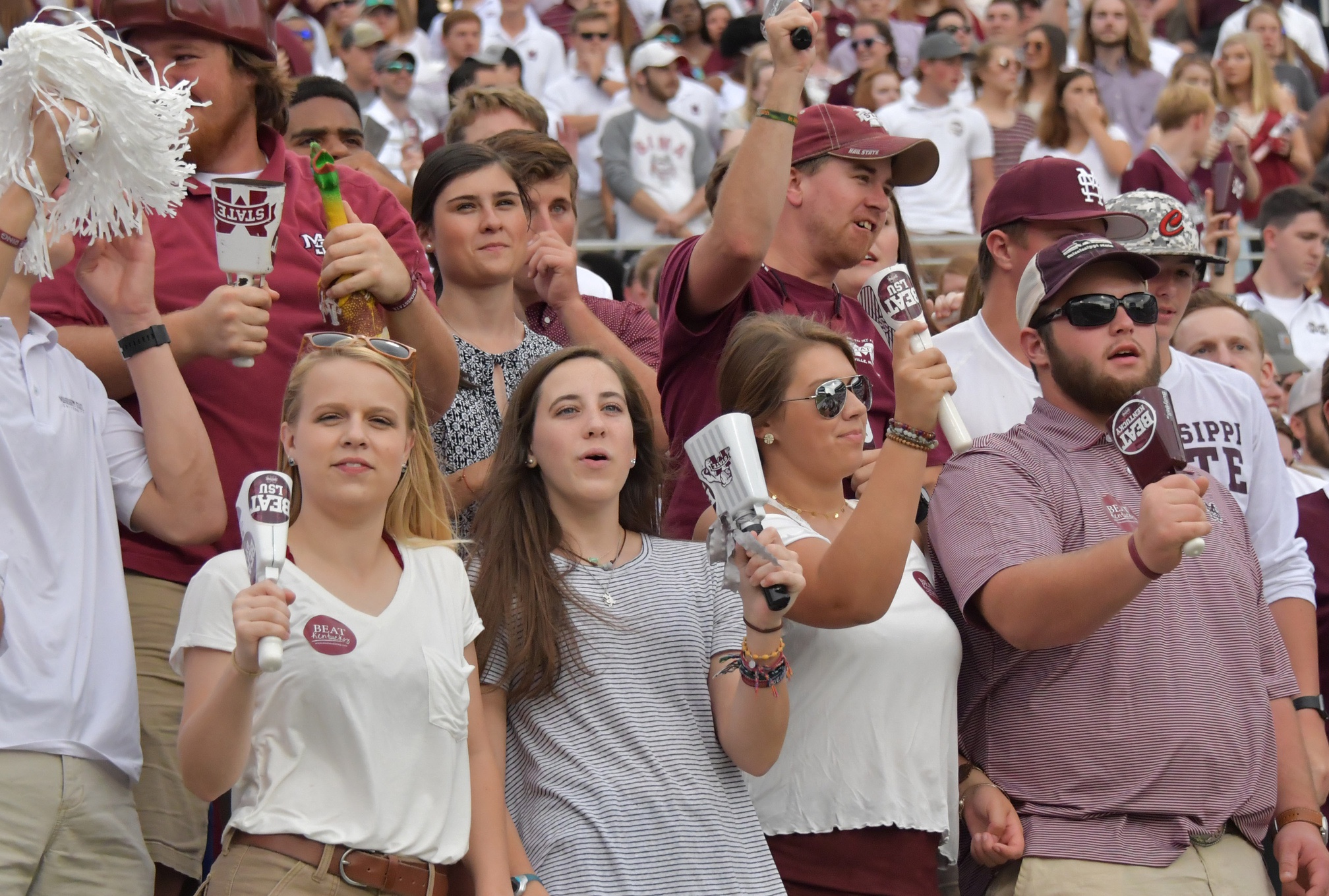 It looks like Mississippi State's cowbell usage will have to follow a