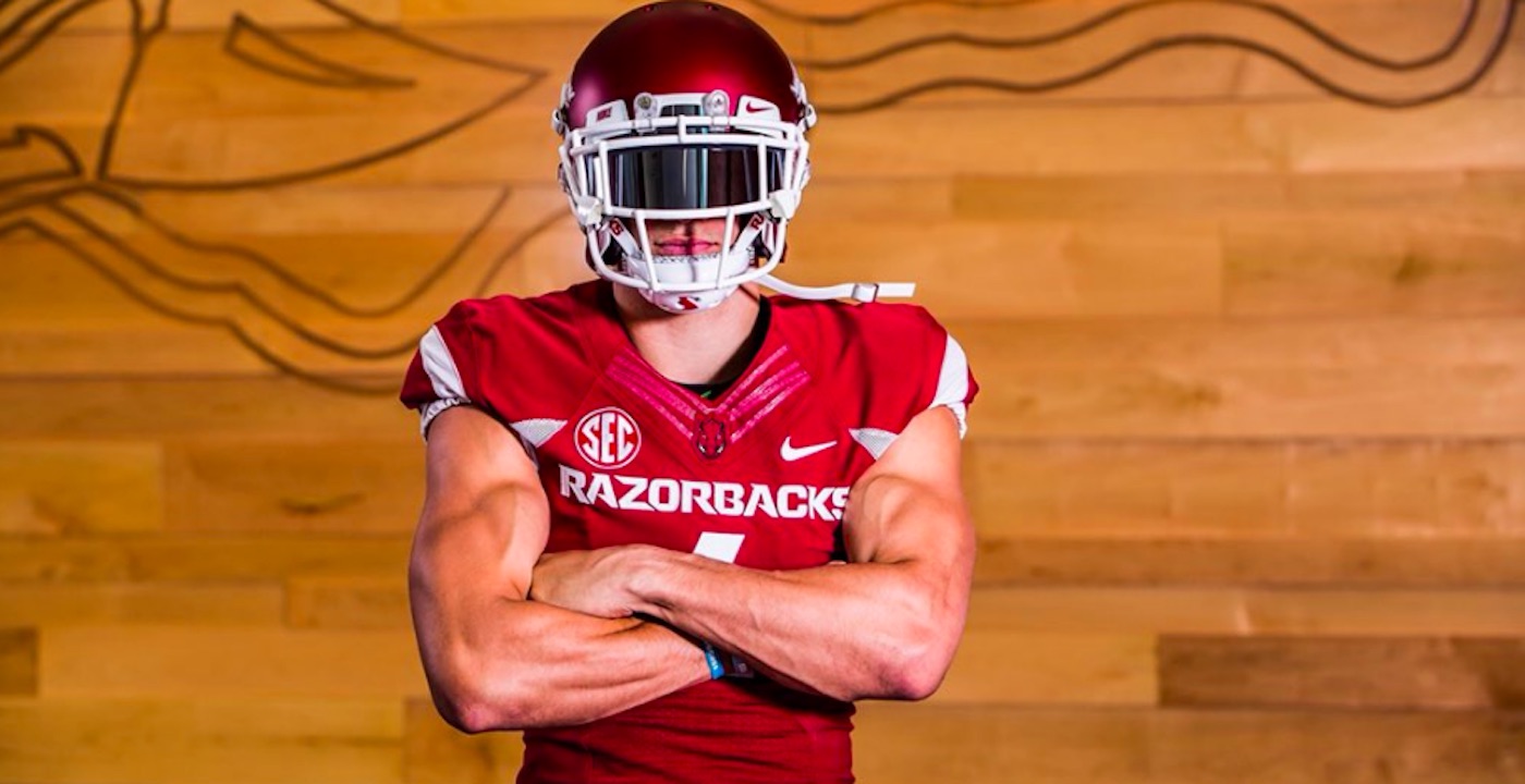 Arkansas lands commitment from Kansas graduate transfer WR Chase Harrell