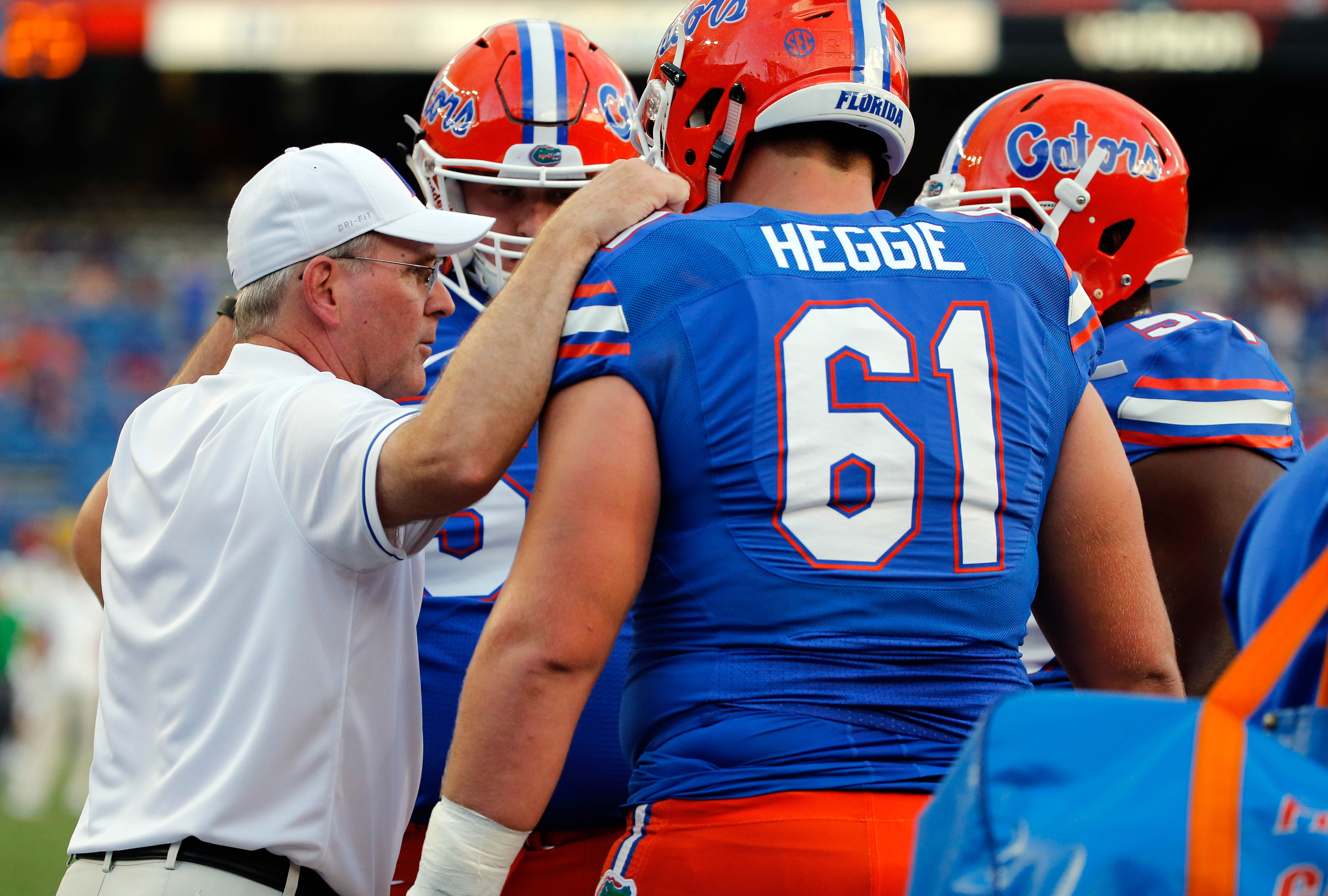 Returning Florida OL starter Brett Heggie shares positive update on his