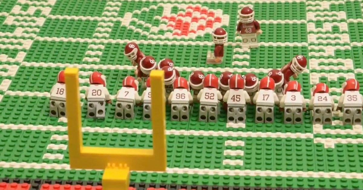 WATCH: Georgia's Rose Bowl victory recreated with Legos in awesome