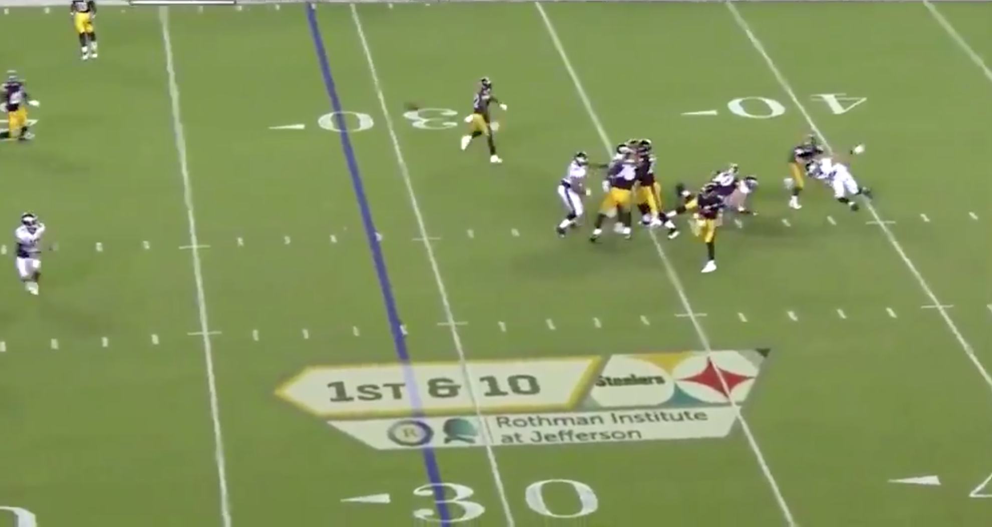 WATCH: Joshua Dobbs threw the best pass of his NFL career last night
