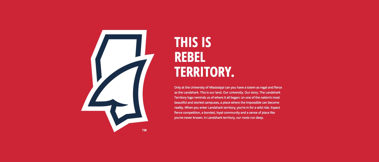 LOOK Ole Miss reveals 3 new logos to go with Landshark mascot debut