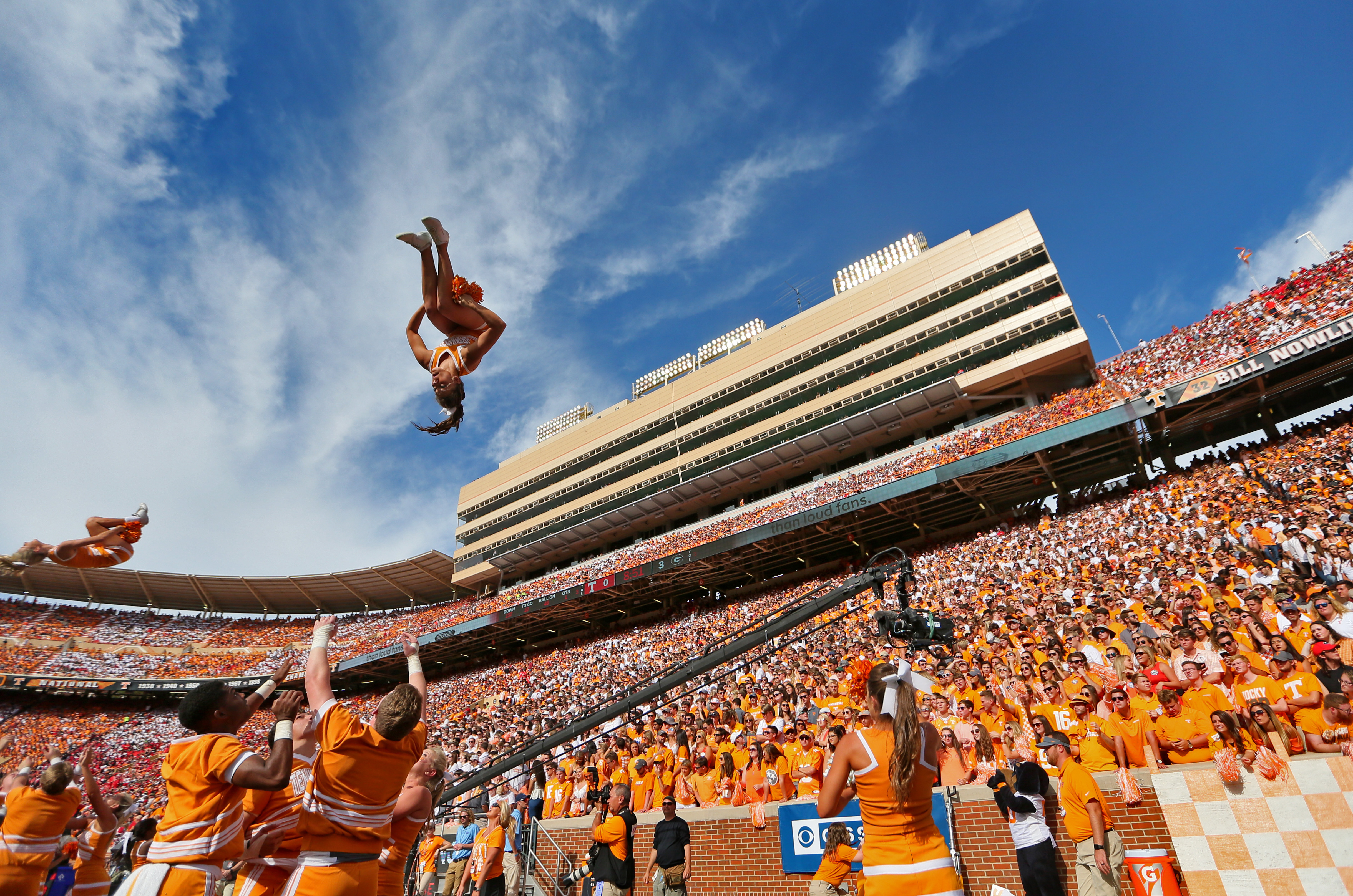 LOOK Tennessee Fans Aren t Happy About Its End Zone At Bank Of America 