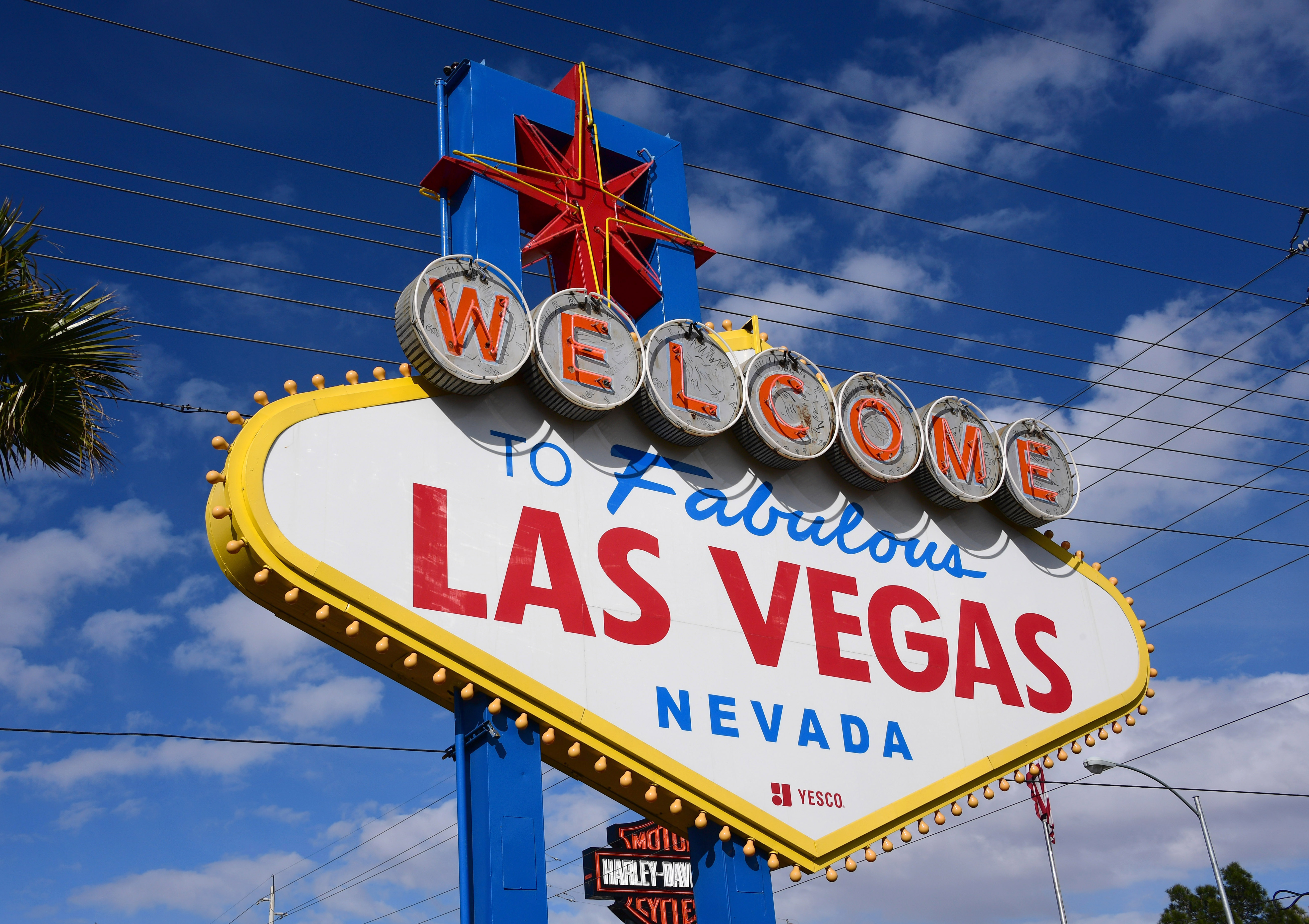 Las Vegas, NV, USA; General overall view of the Welcome to Fabulous Las Veg...
