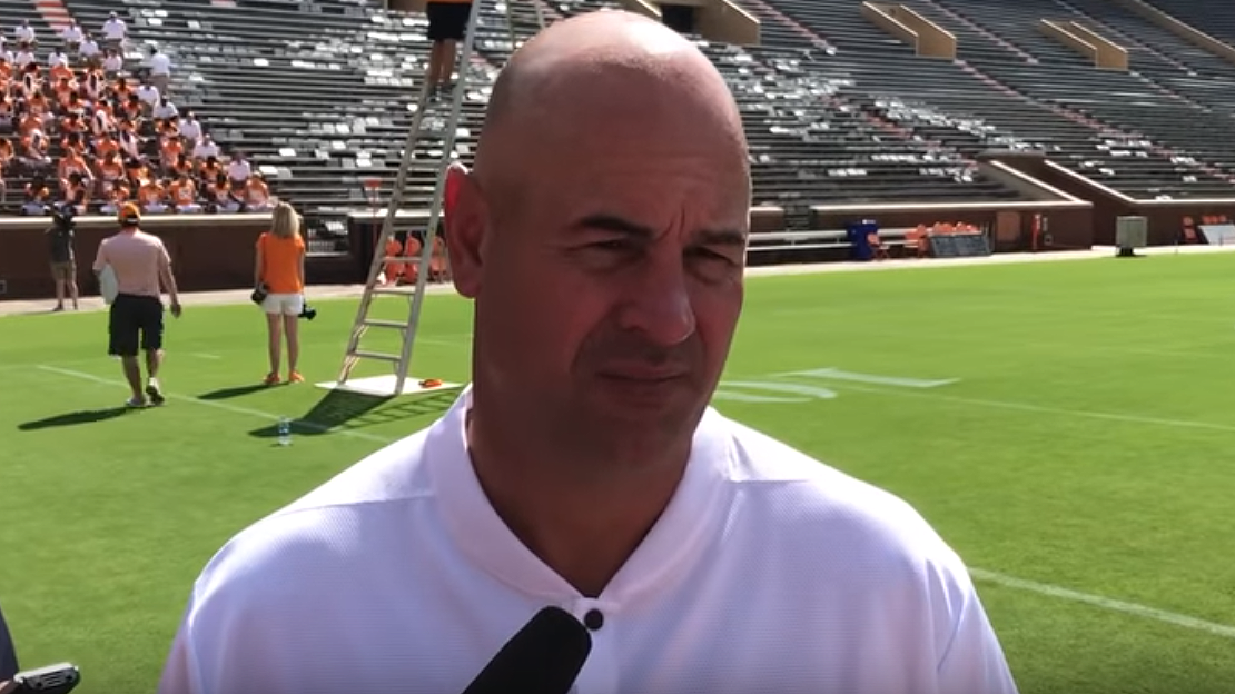 Jeremy Pruitt says he's having fun being around Tennessee ...