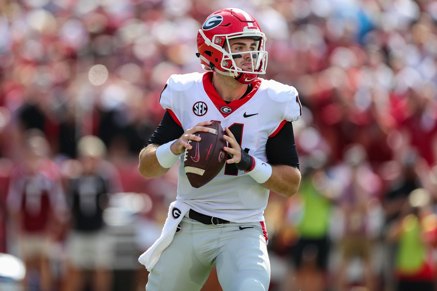 jake fromm signed jersey