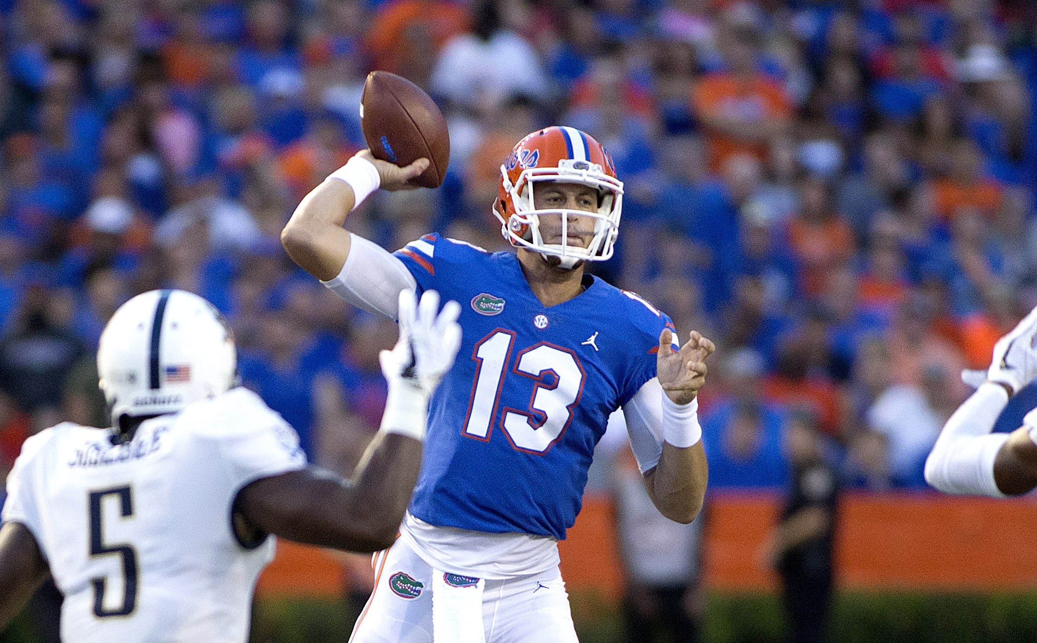 Florida QB coach Brian Johnson discusses Feleipe Franks' big debut in