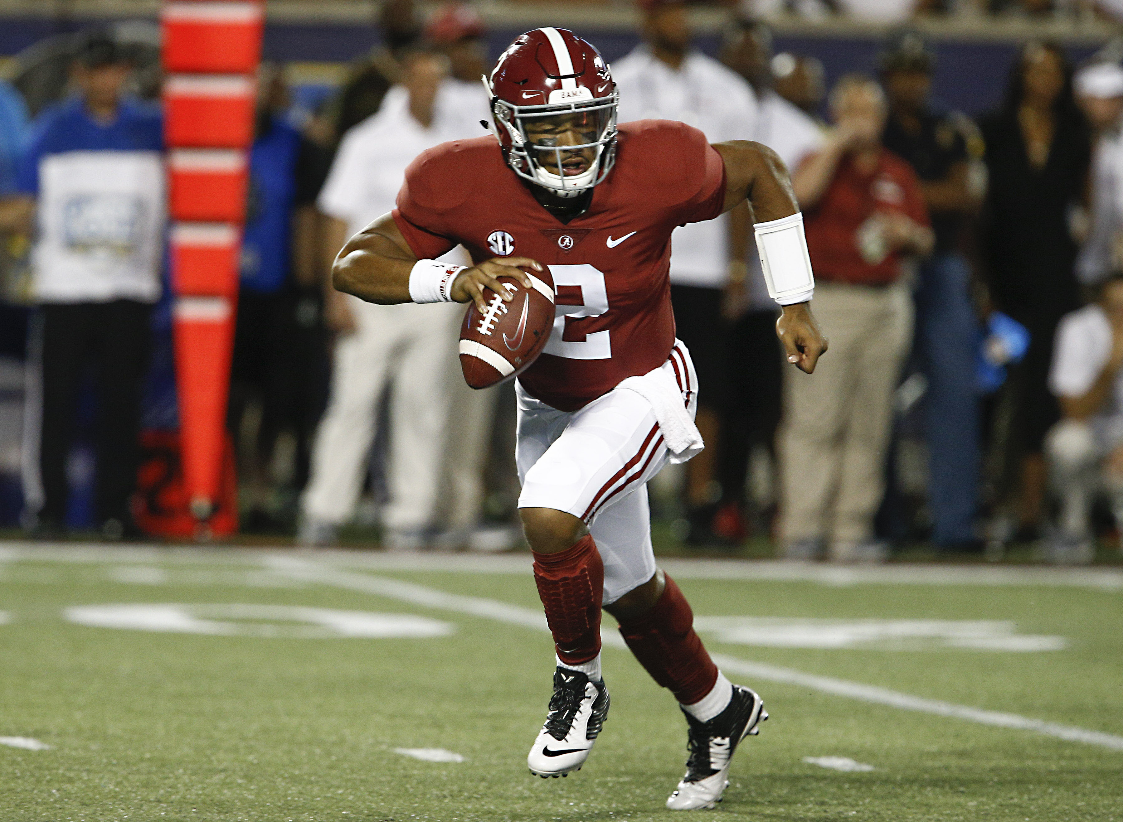 5 biggest storylines in the SEC in Week 2 Will Jalen Hurts play?