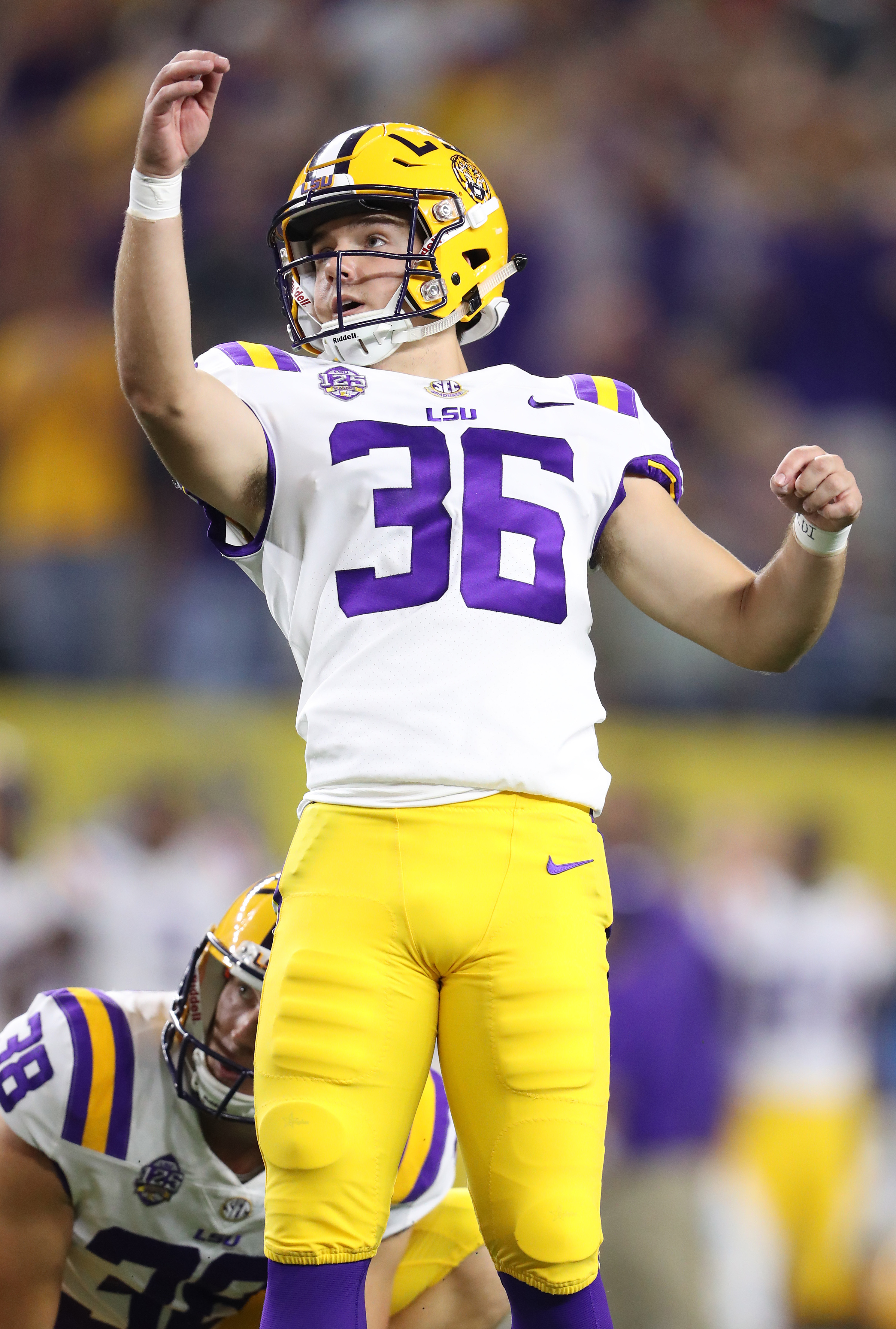 LSU football Mr. Automatic? It's early, but Cole Tracy has provided an