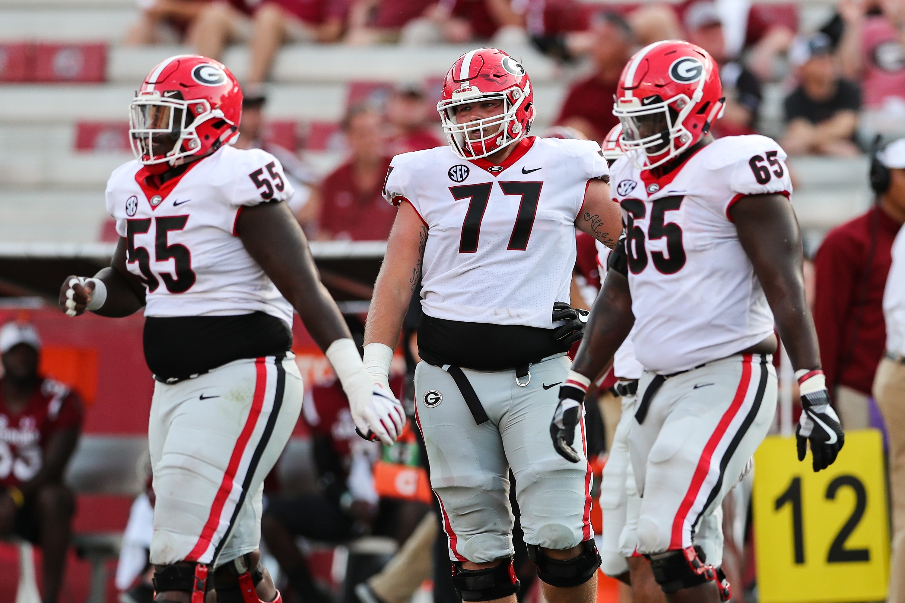 Pro Football Focus ranks SEC offensive lines through Week 4