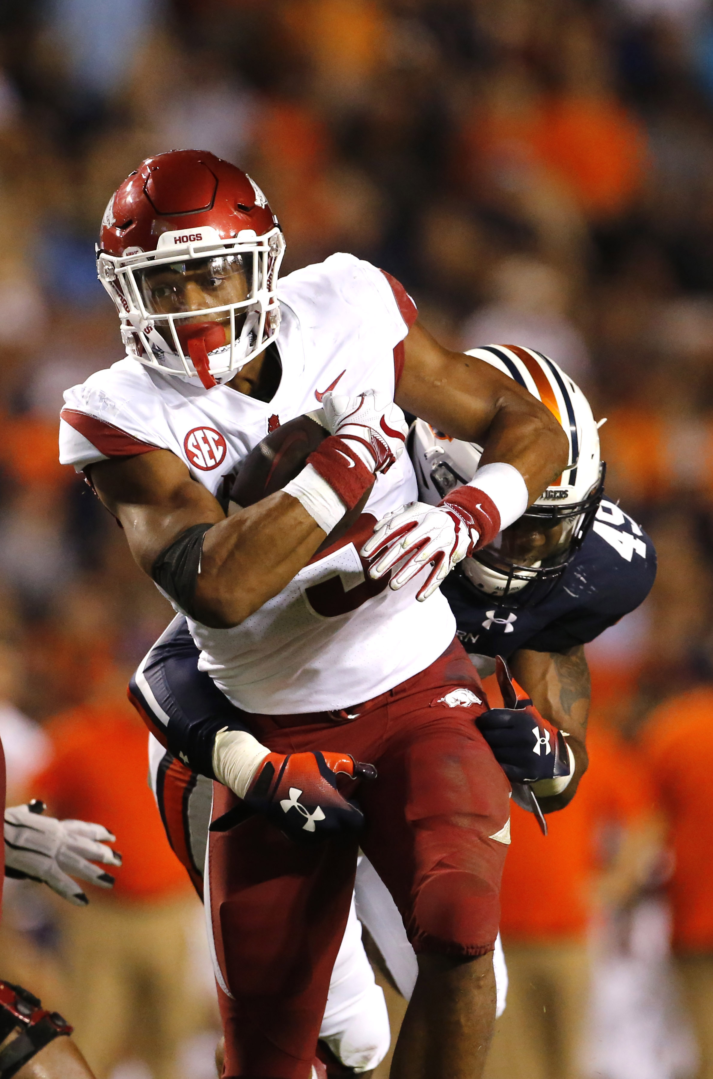 Arkansas football report card Performance at Auburn provides hope