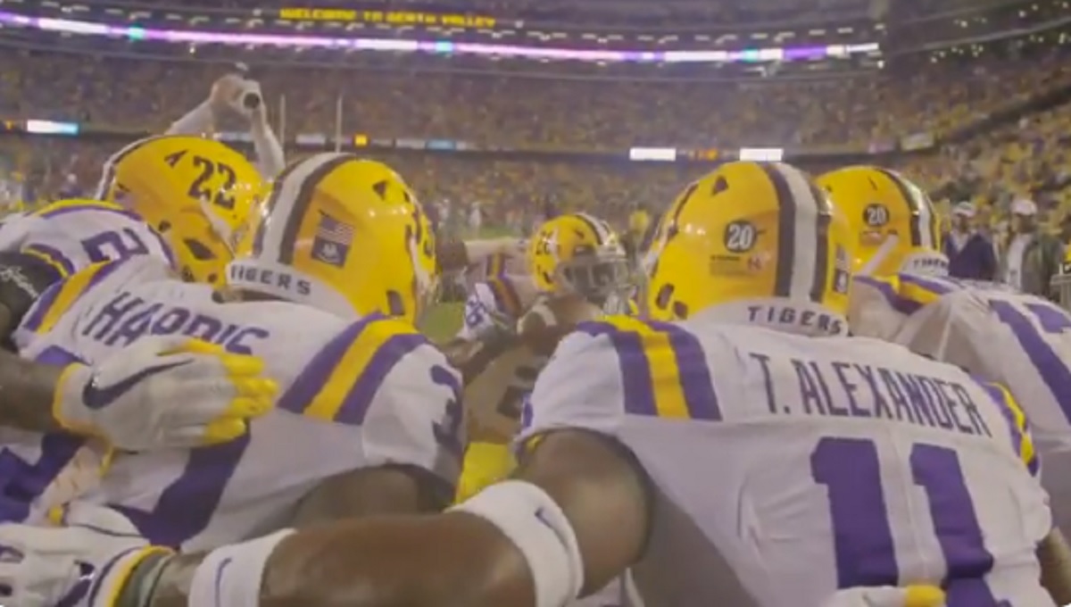 WATCH LSU releases hype video for highstakes SEC clash with