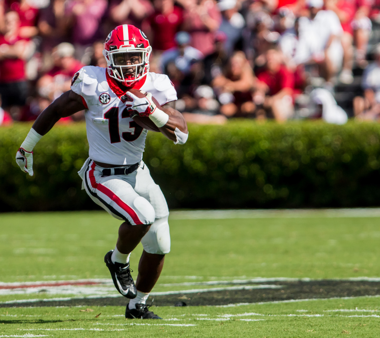 RB Elijah Holyfield says Dawgs still motivated by
