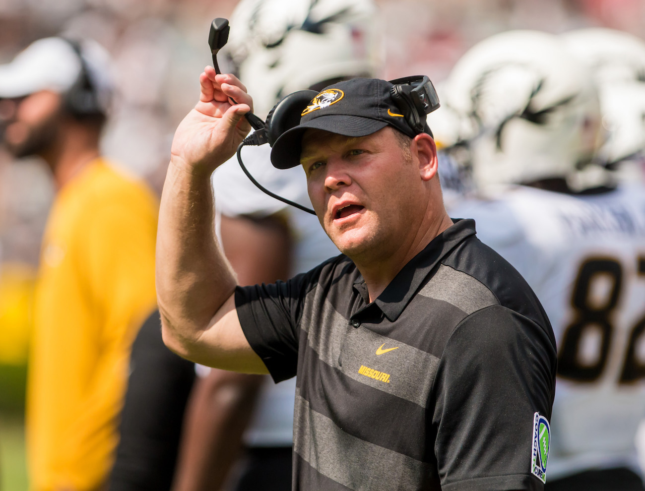 Barry Odom responds to question about potentially redshirting WR Emanuel Hall this season