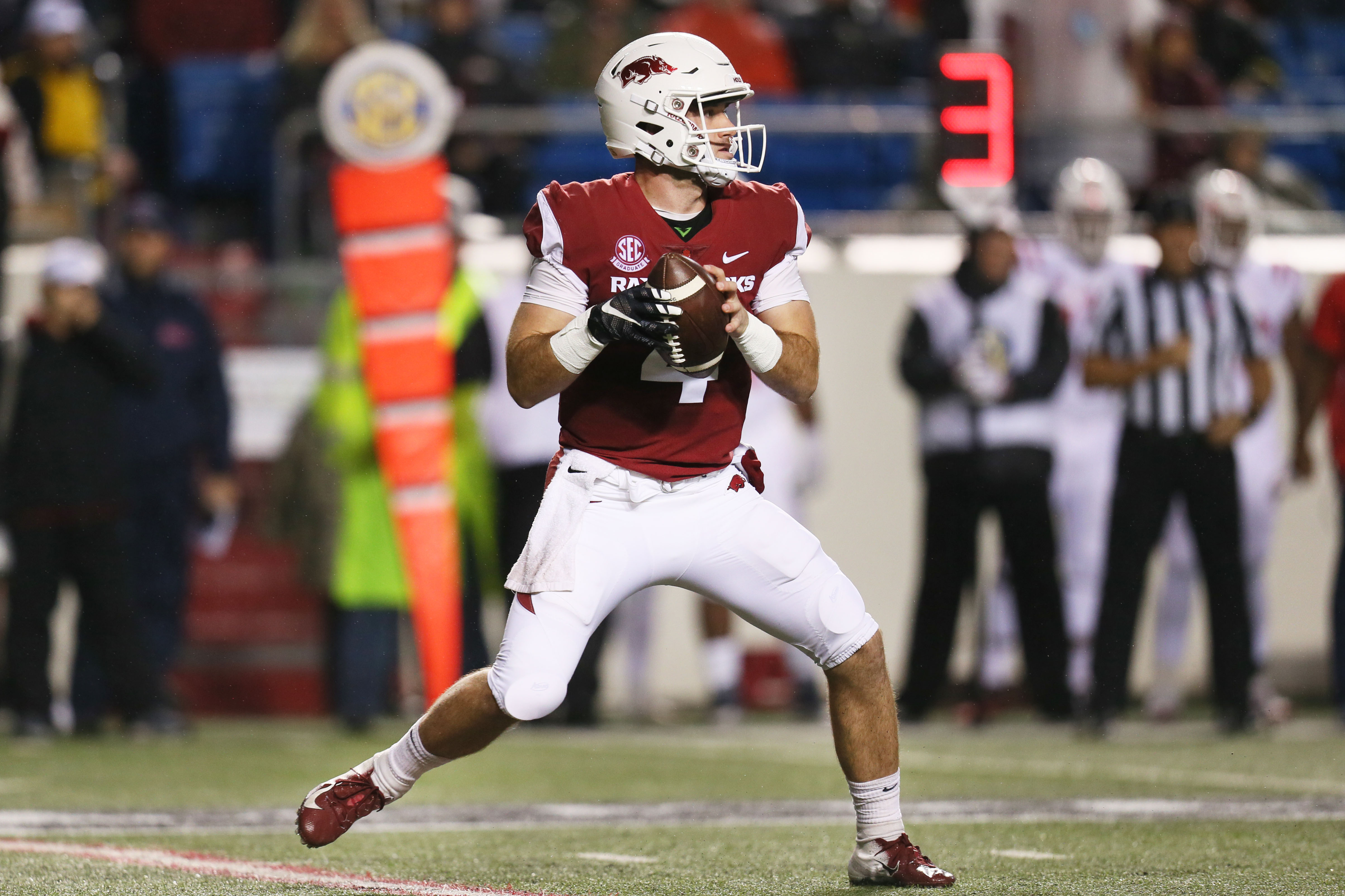 Arkansas football QB Ty Storey has come a long way, but he won't last