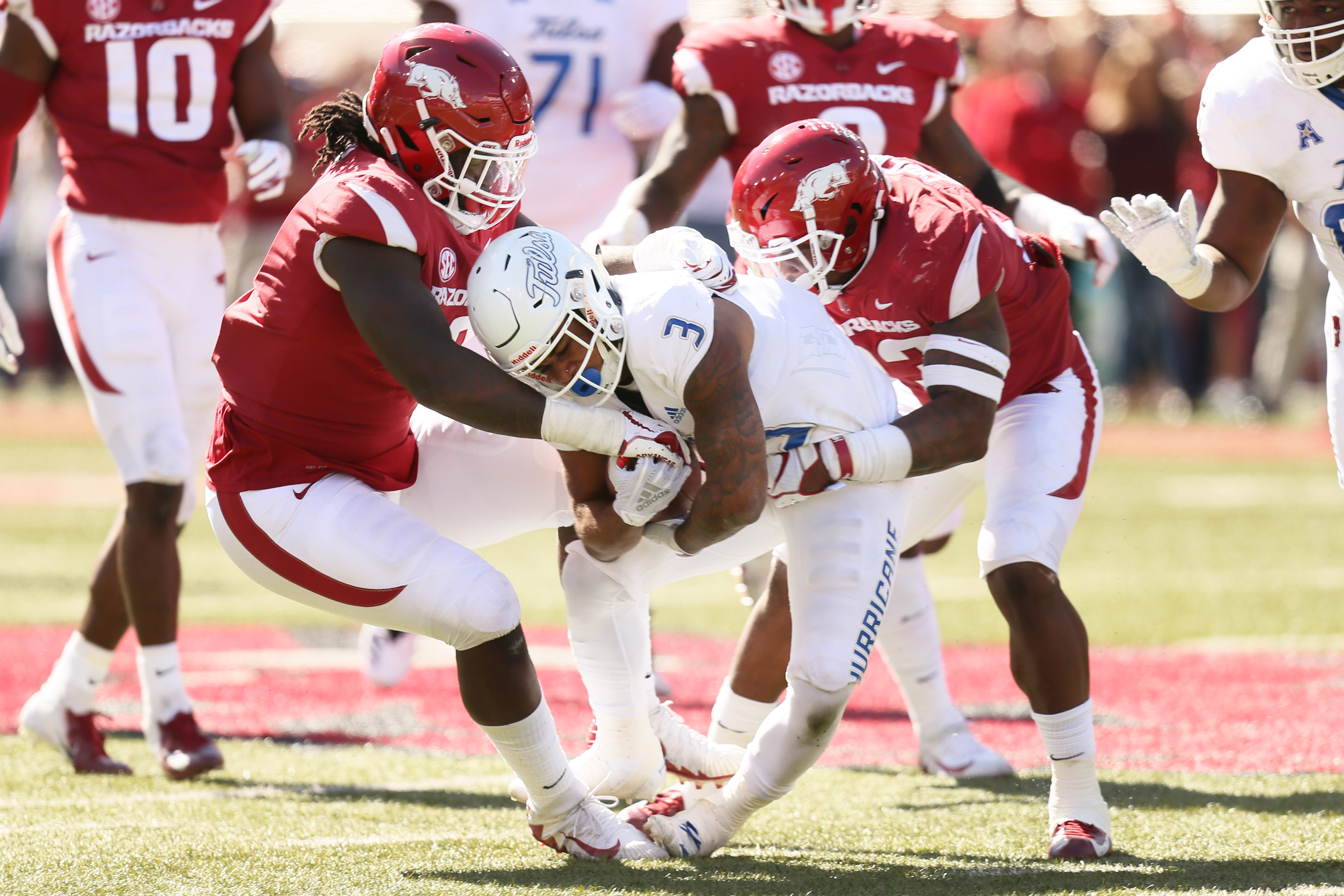 Arkansas football report card Razorbacks' steady improvement continues