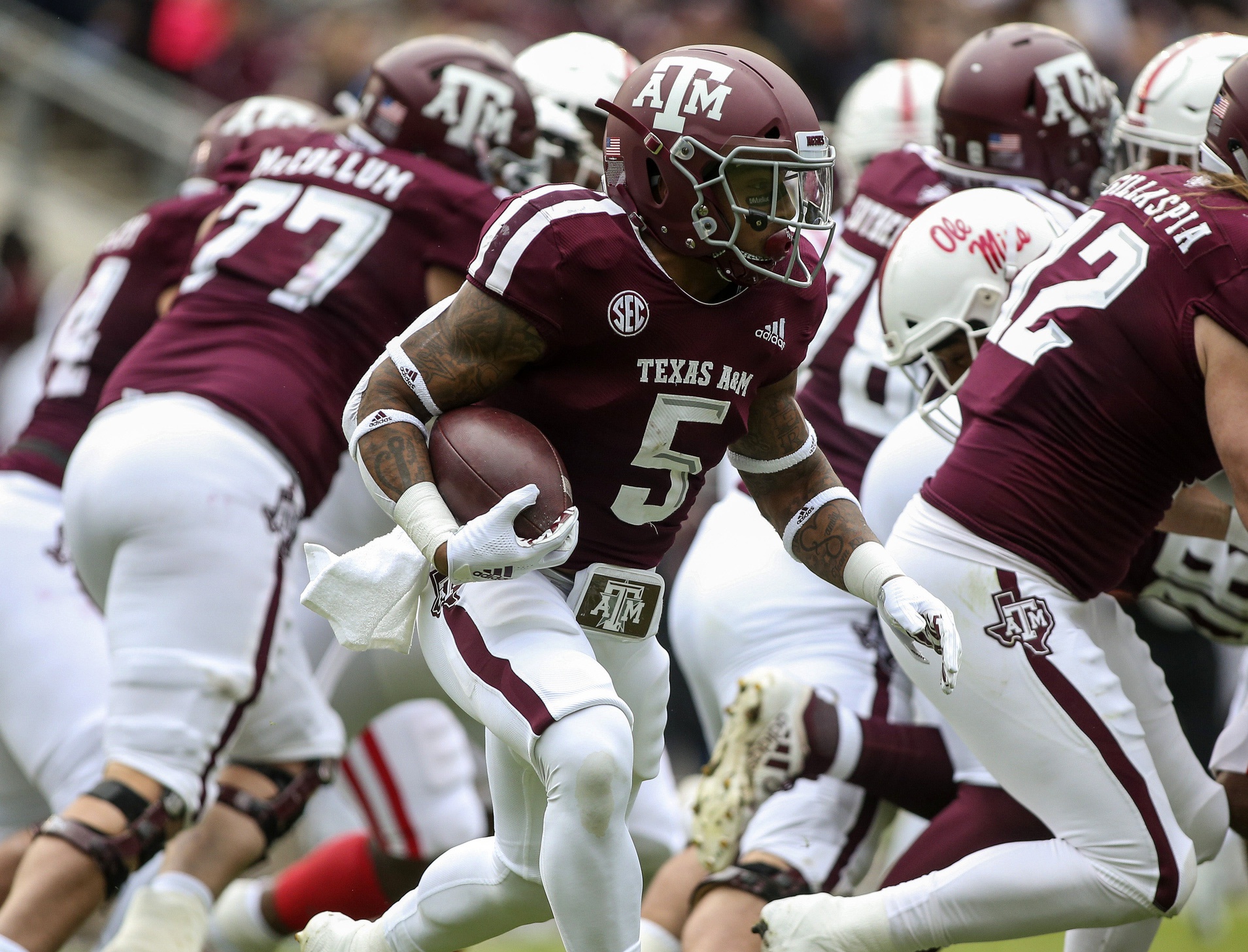 Rapid Reaction Texas A&M runs over Ole Miss, bowl eligible