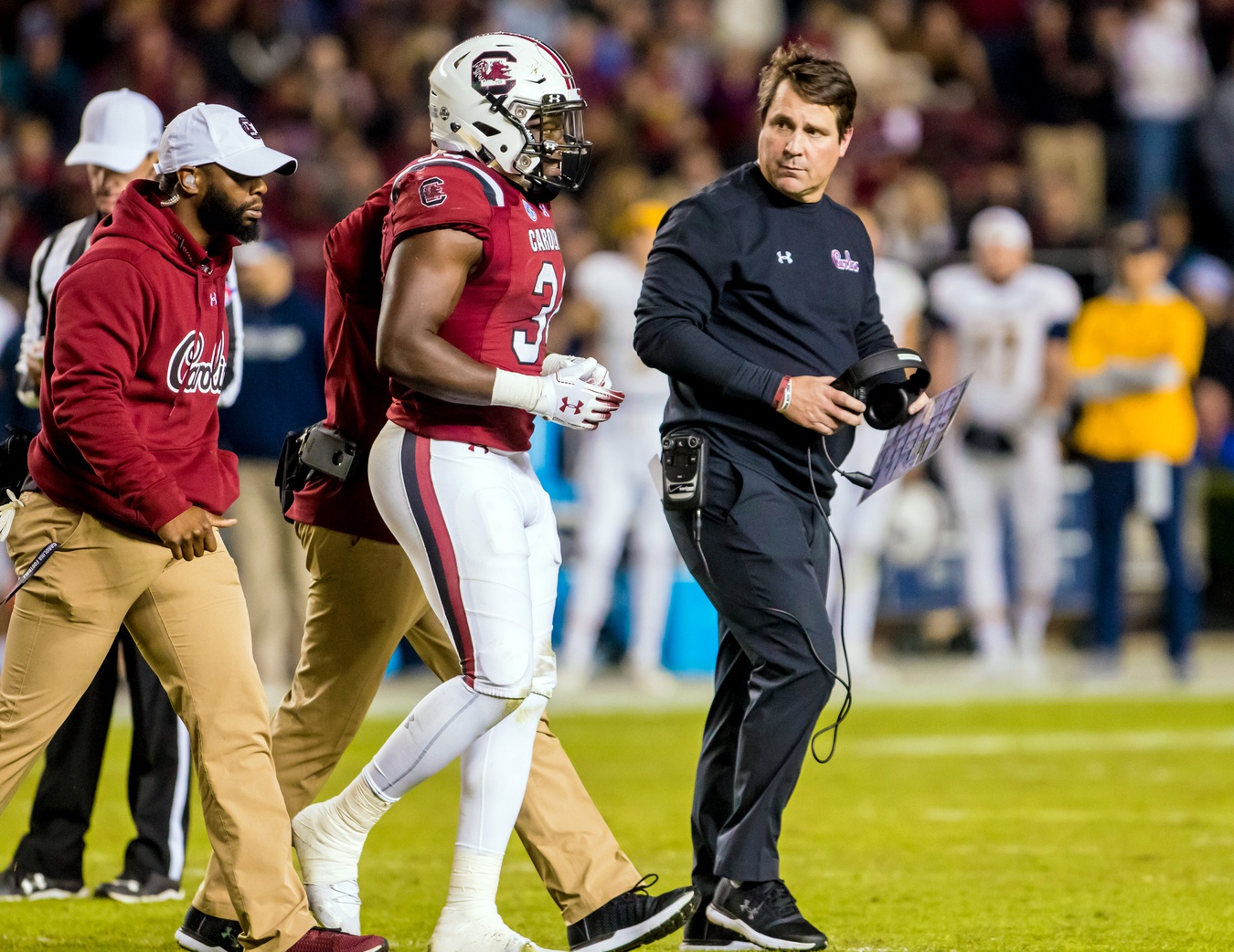 Will Muschamp updates injuries, offers early comments about rivalry
