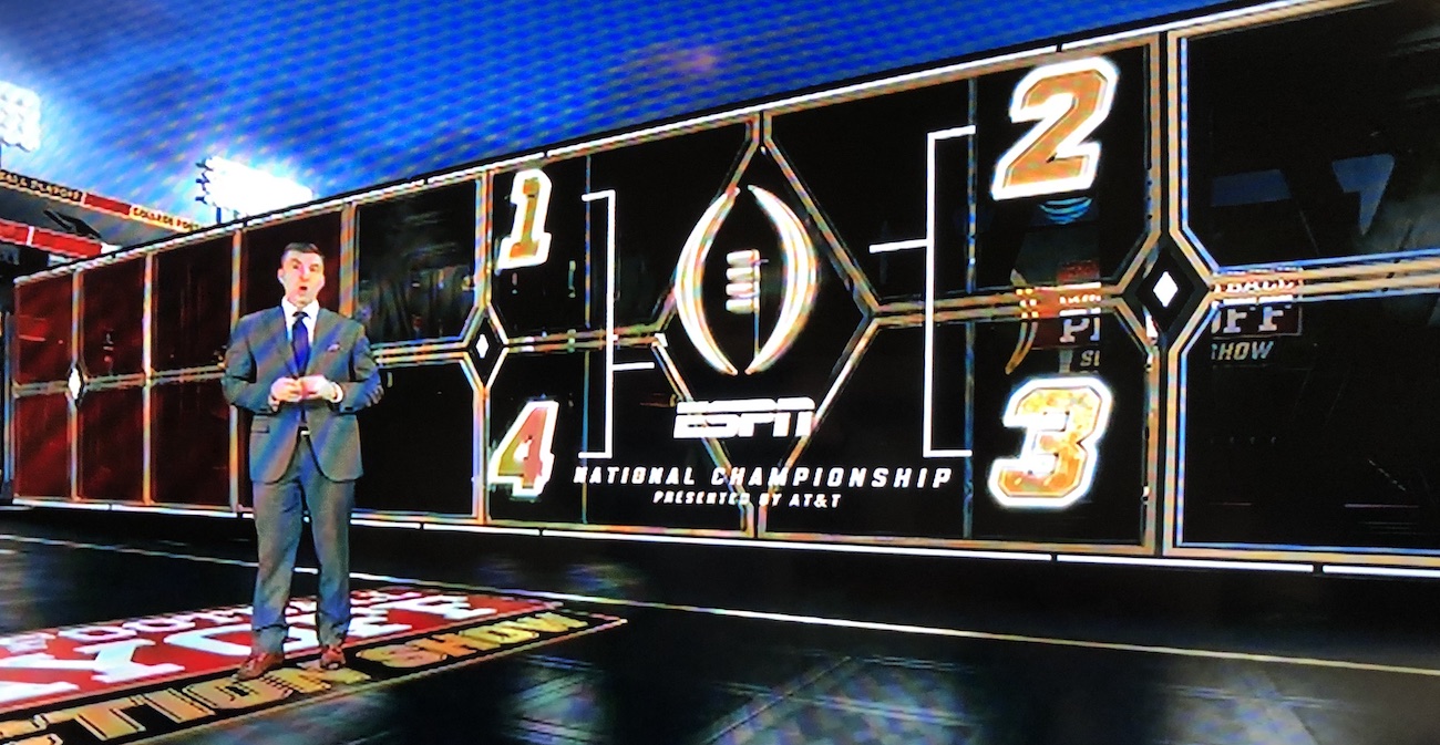 College Football Playoff Final 4 ESPN reveals the selections