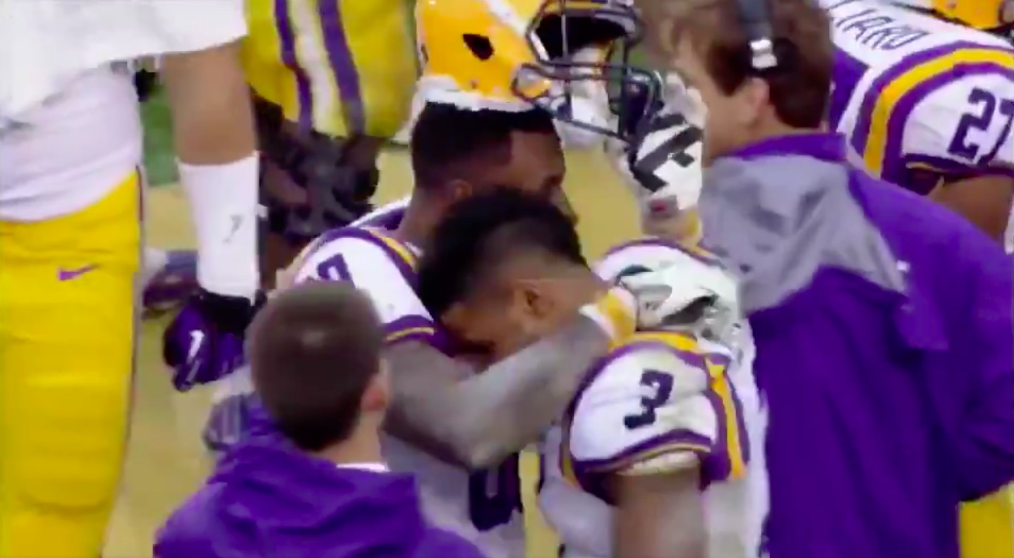 WATCH OBJ or Jarvis Landry? Les Miles reveals who made the first one
