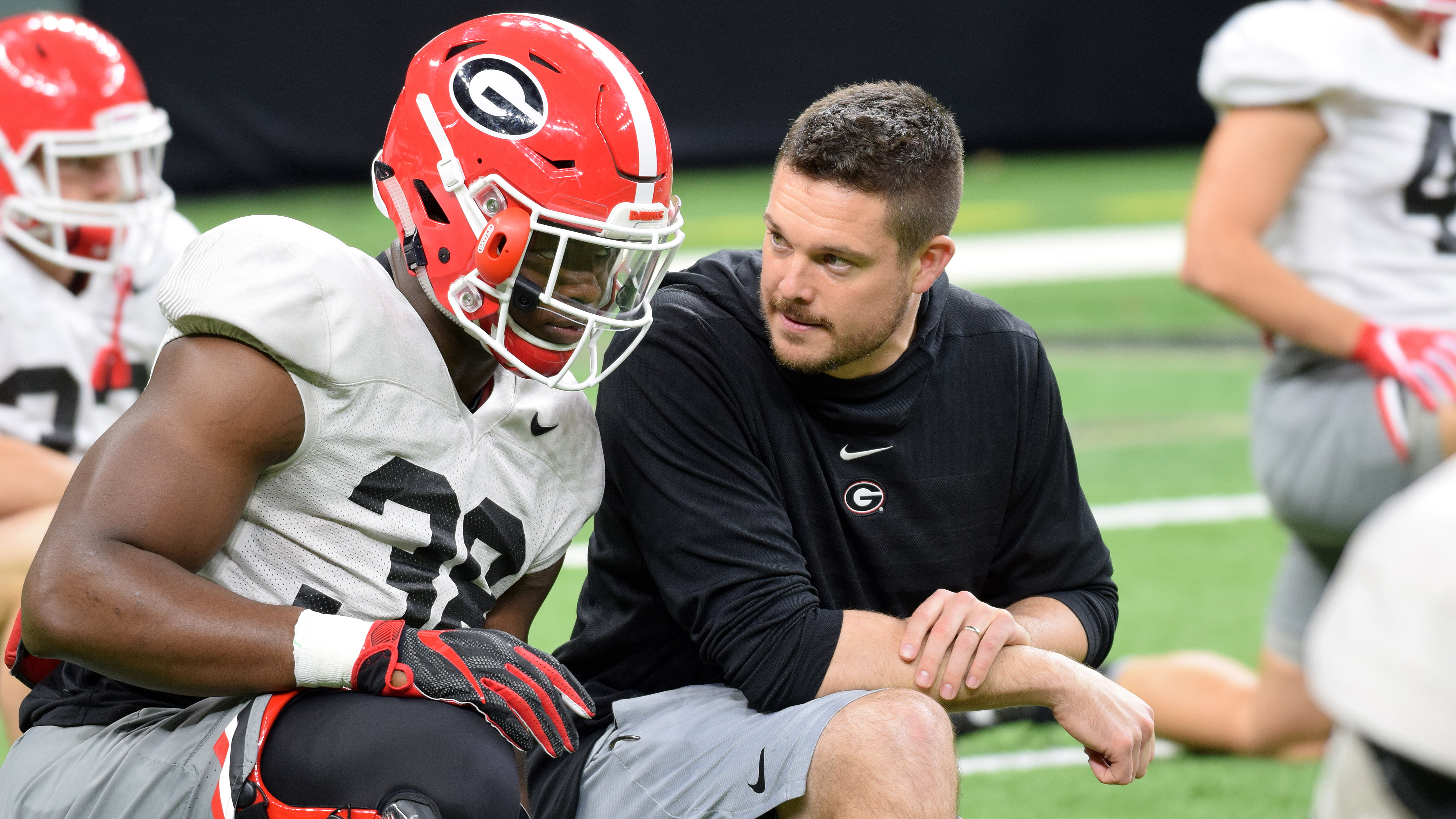 OLB coach Dan Lanning explains why concerns regarding play
