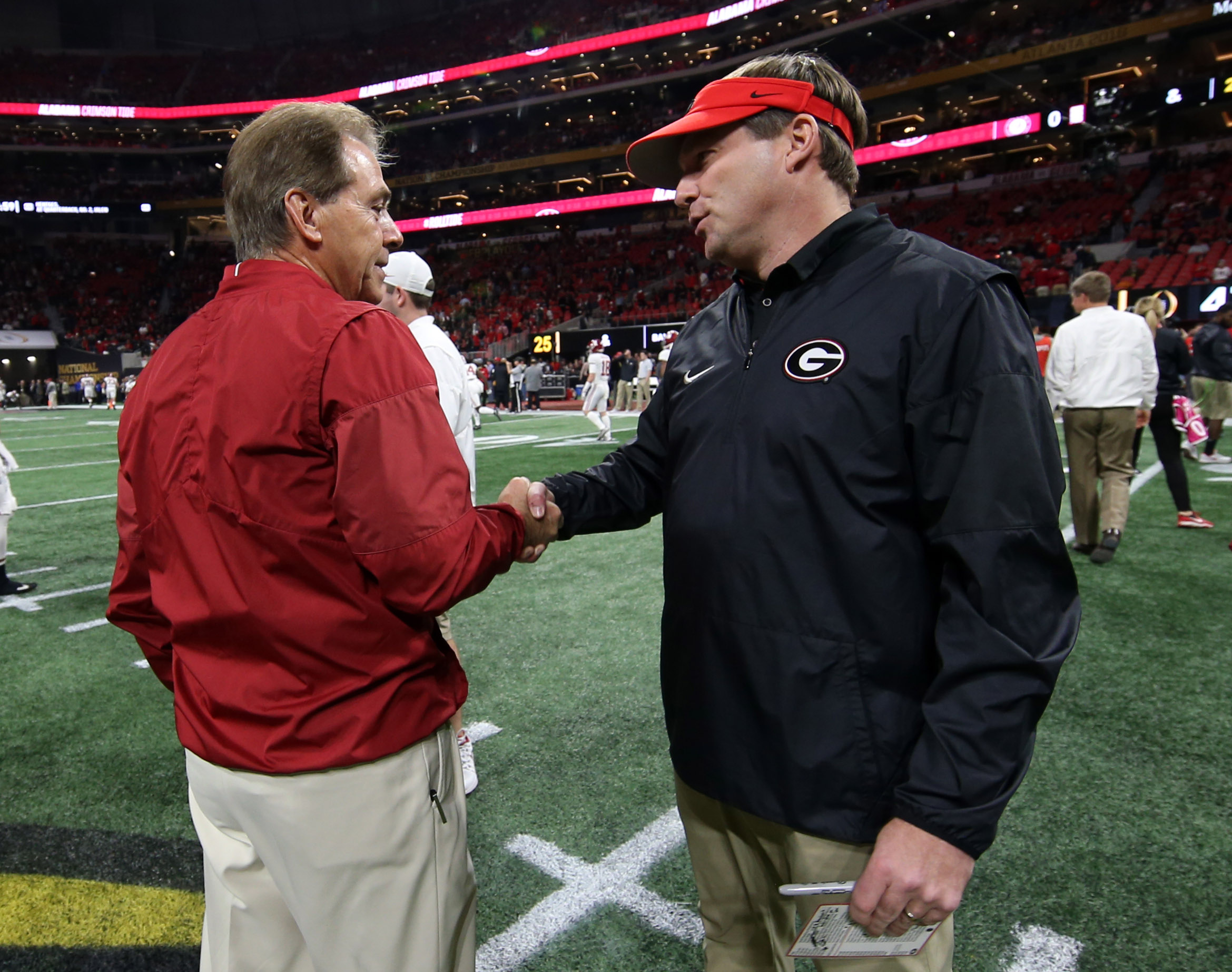 Kirby Smart discusses his relationship with Nick Saban after battles on the field and in recruiting