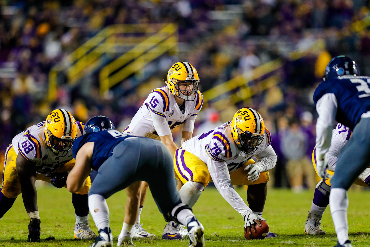 LSU backup QB Myles Brennan reveals he thought about transferring