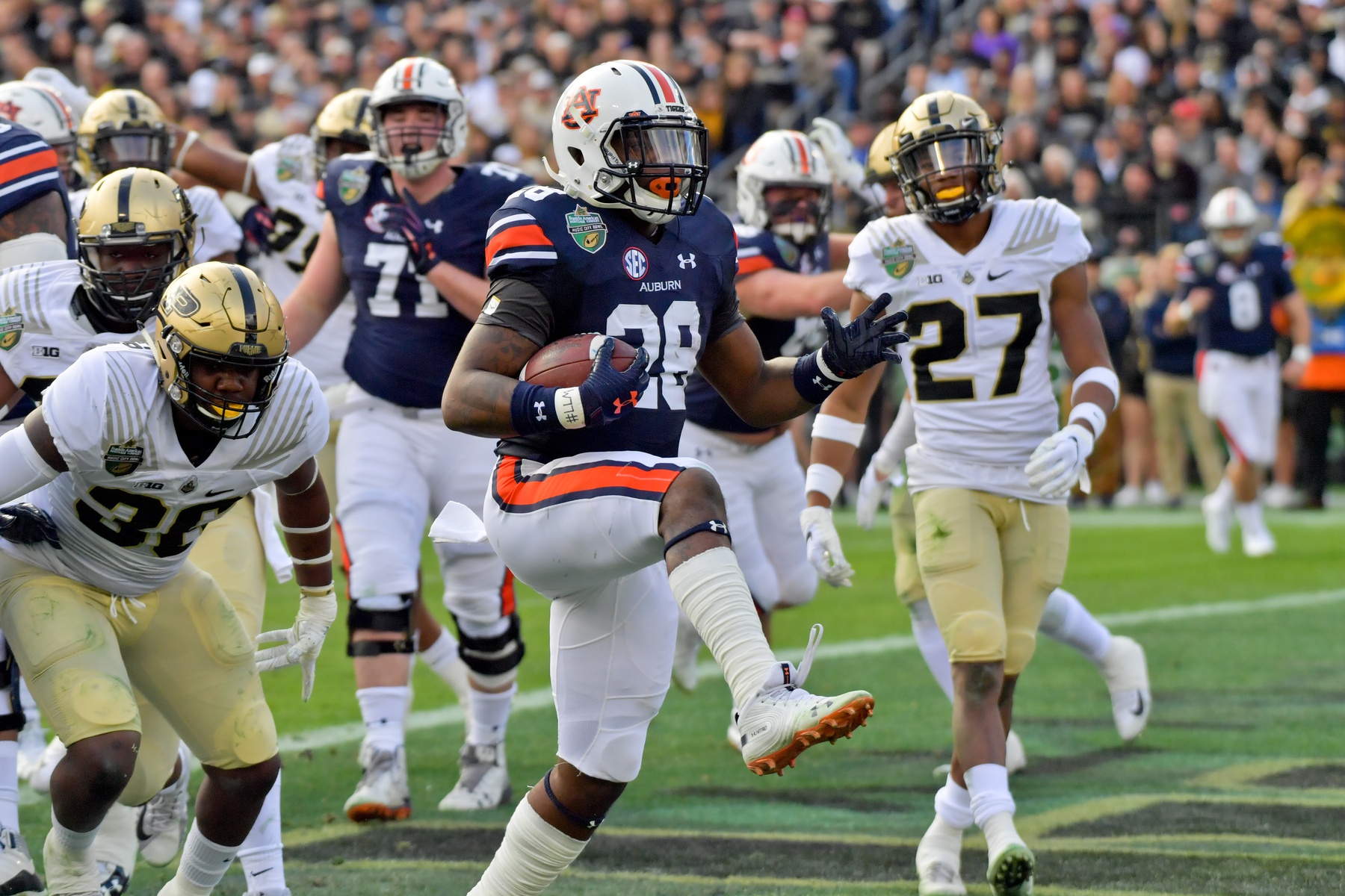 Rapid Reaction Auburn crushes Purdue in Music City Bowl