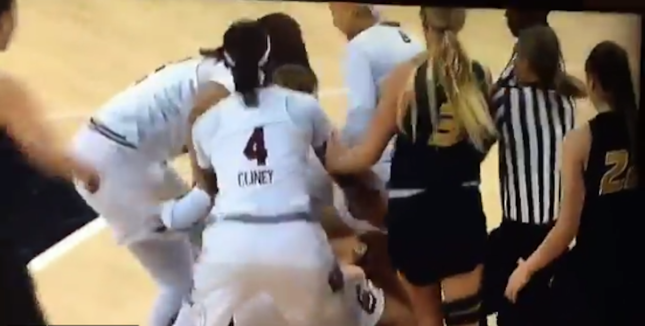 WATCH 2 Mizzou women basketball players ejected after scuffle with