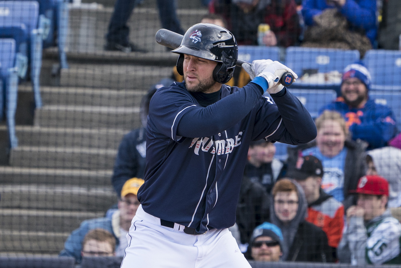Tim Tebow will start out spring training with Mets major league team