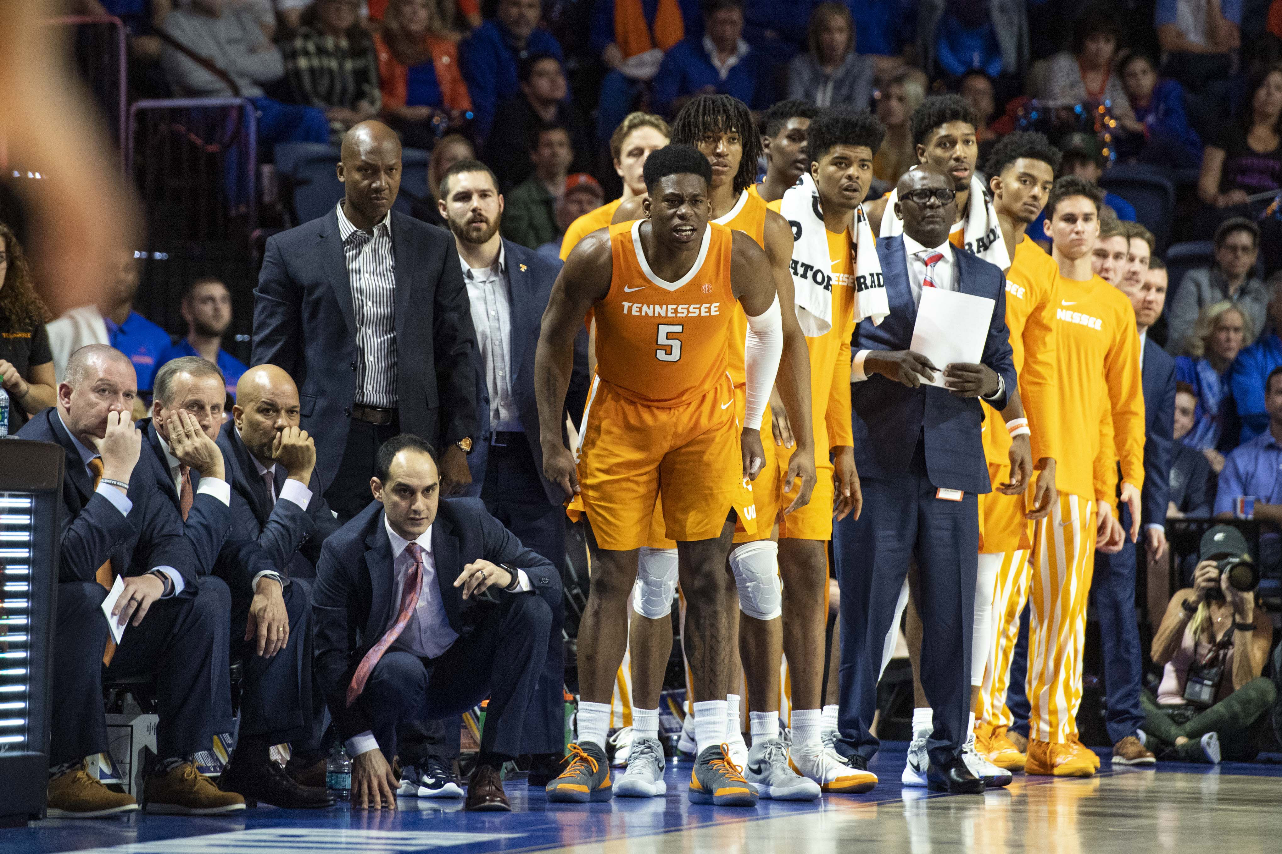 5 SEC teams ranked in latest AP college basketball poll