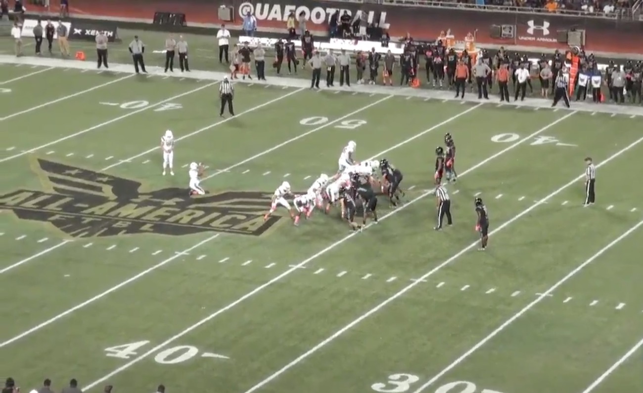 WATCH LSU commit just drilled the longest field goal in Under Armour