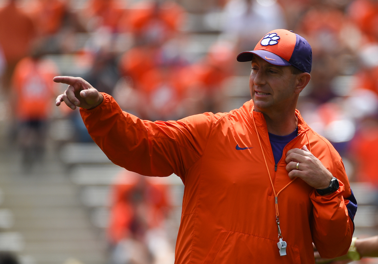 Dabo Swinney Discusses Clemson s Prep For Georgia Game