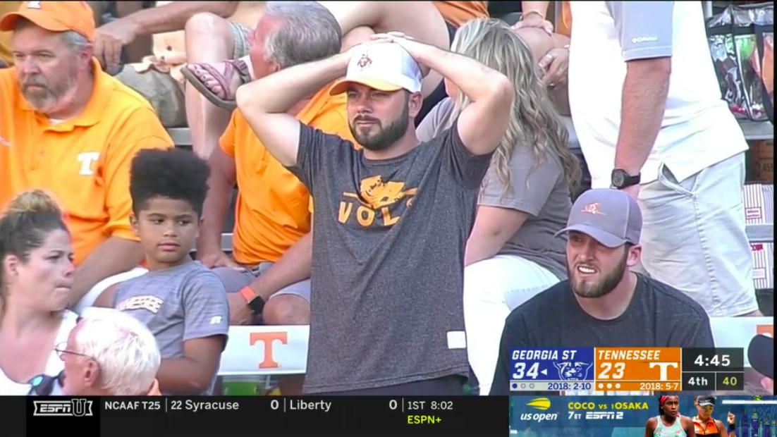 PHOTOS Sad Tennessee fans were inconsolable after losing to State