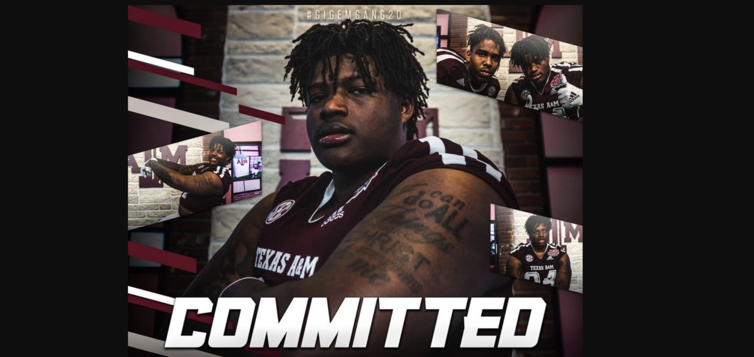 Texas A&M reaches into New Jersey to land commitment from lineman