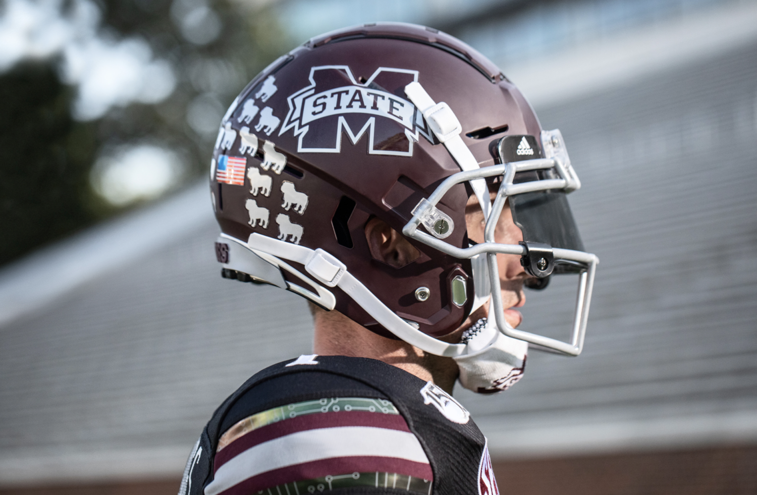 LOOK Adidas unveils alternate Mississippi State 'Primeknit A1