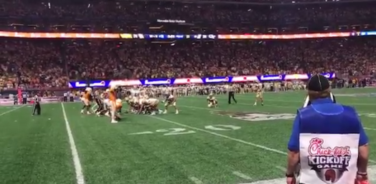 WATCH Tennessee blocks Tech's gamewinning field goal attempt