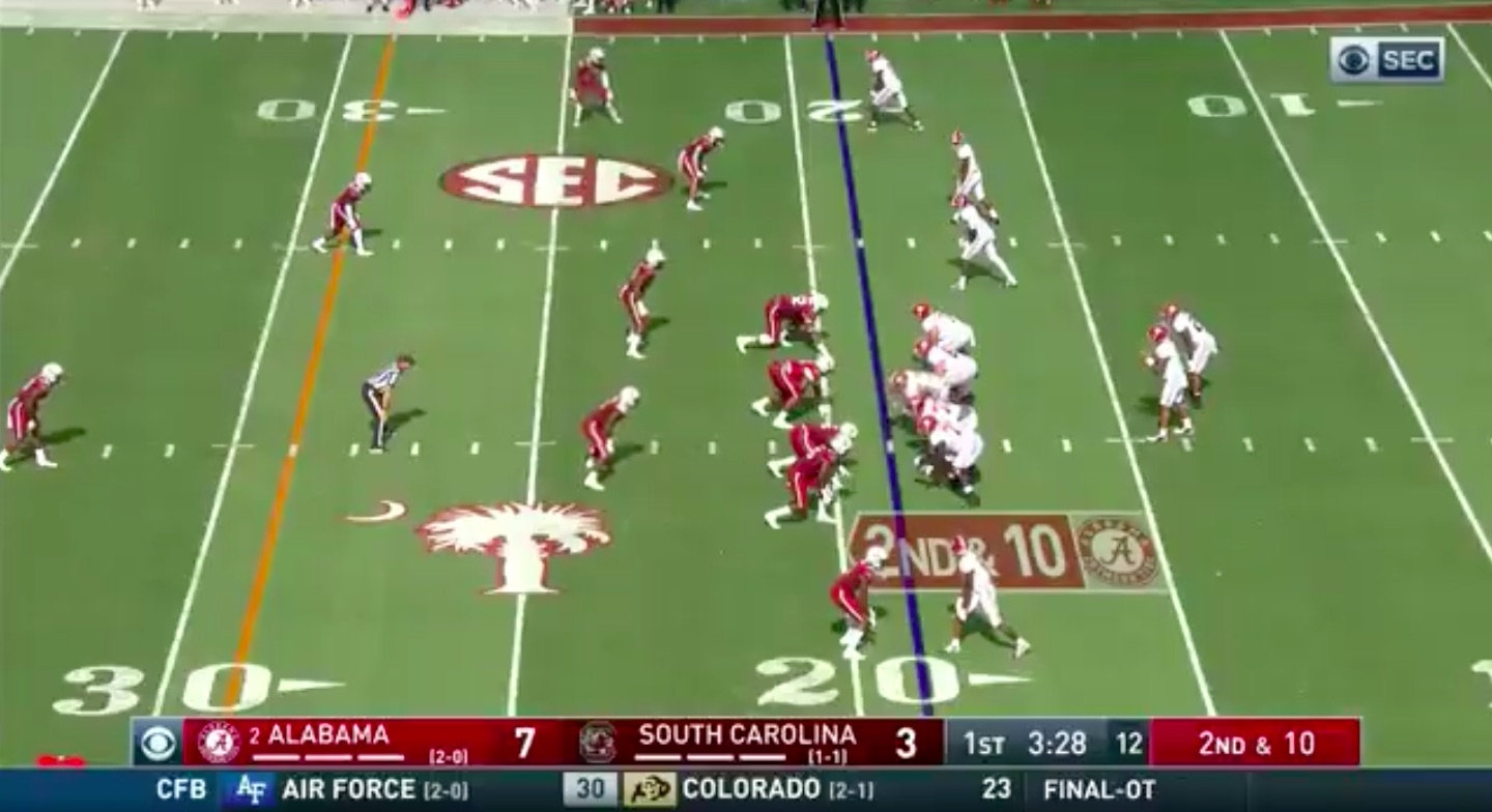 Speed kills Alabama WR Henry Ruggs III sprints his way to a long 81yard TD