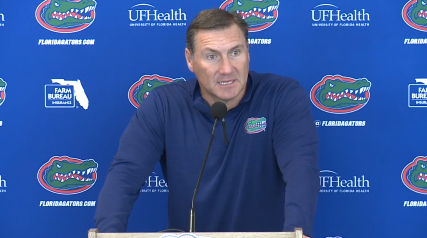 Dan Mullen explains his change of tone about the offensive line ahead